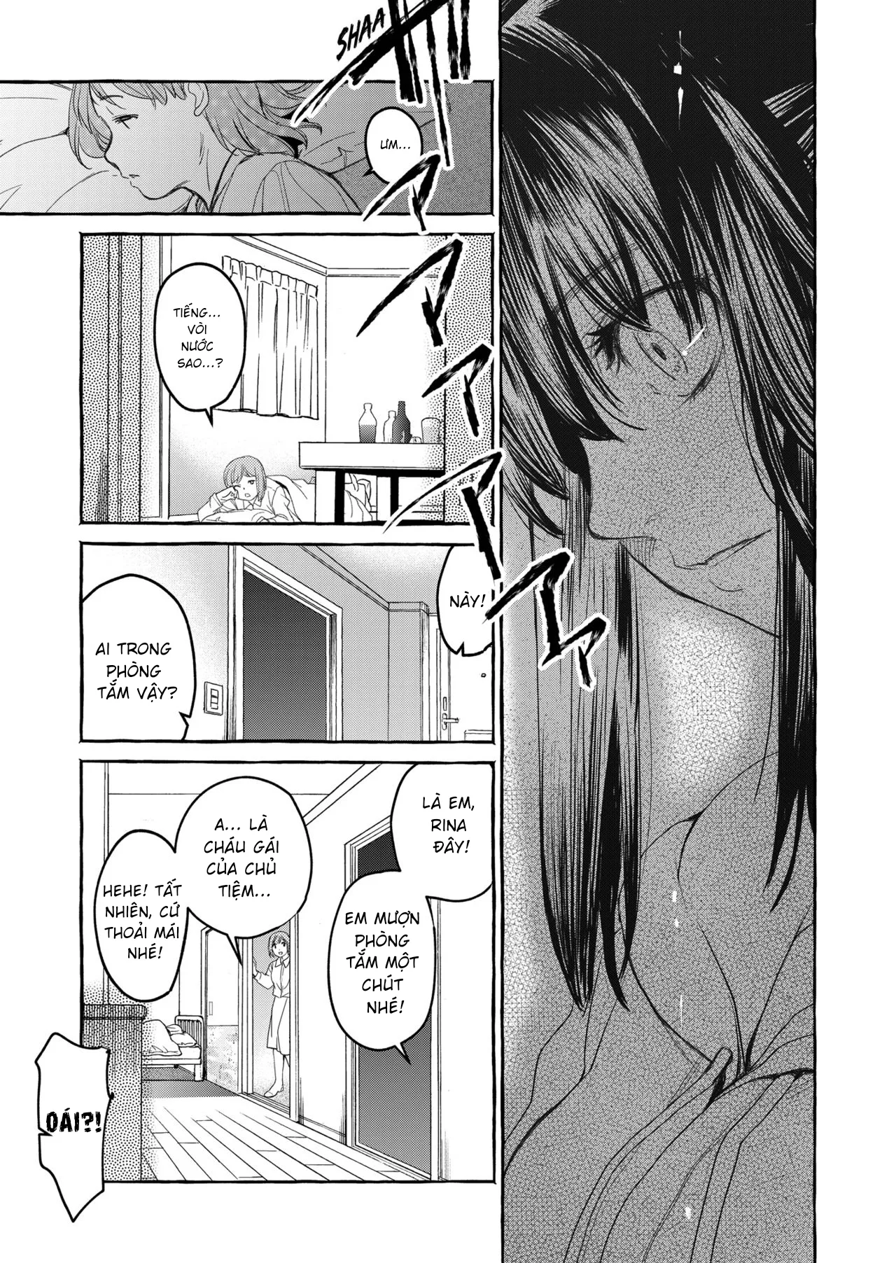 HentaiVN.net - Ảnh 5 - Không! Dừng lại đi! [Kurai Ie] - Chap 2: Hiểu nhầm