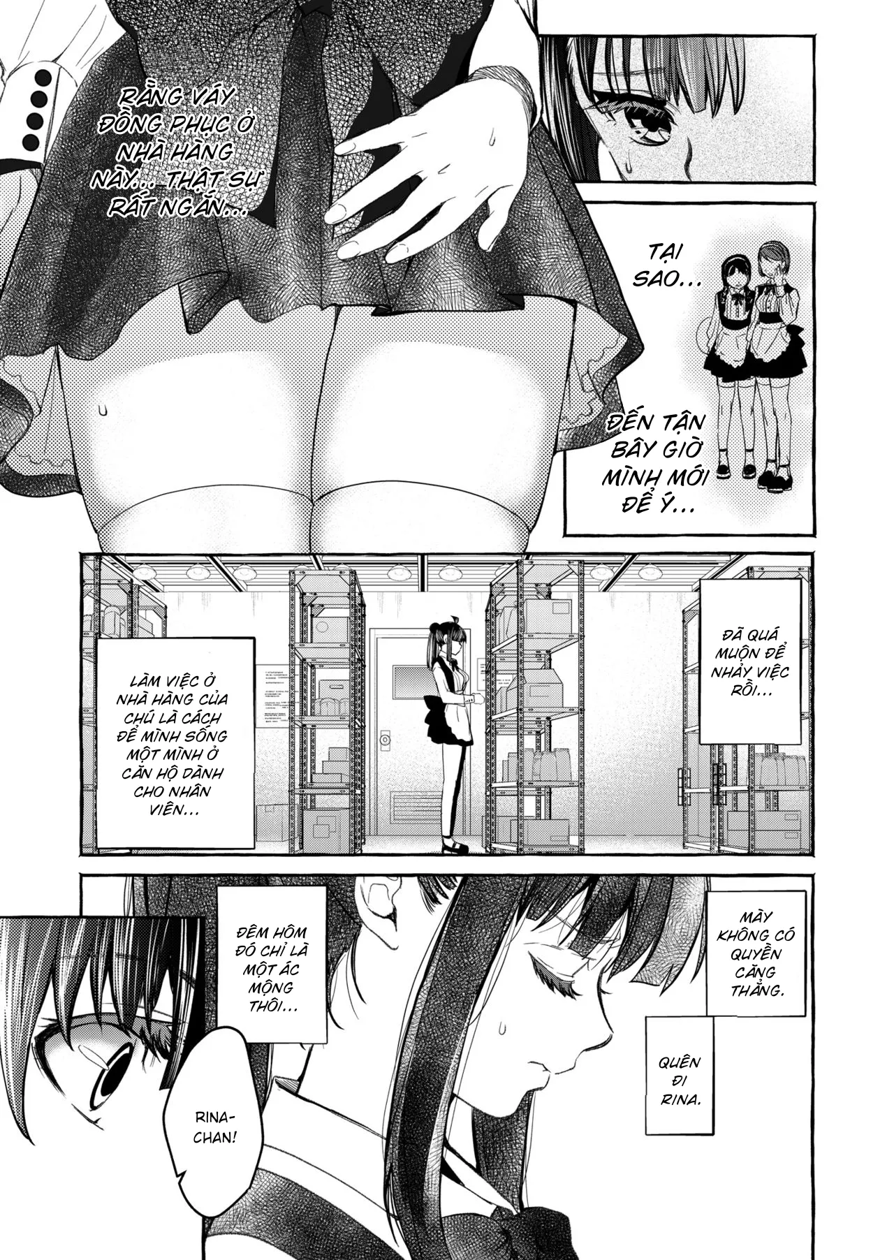 HentaiVN.net - Ảnh 3 - Không! Dừng lại đi! [Kurai Ie] - Chap 3: Lộ diện