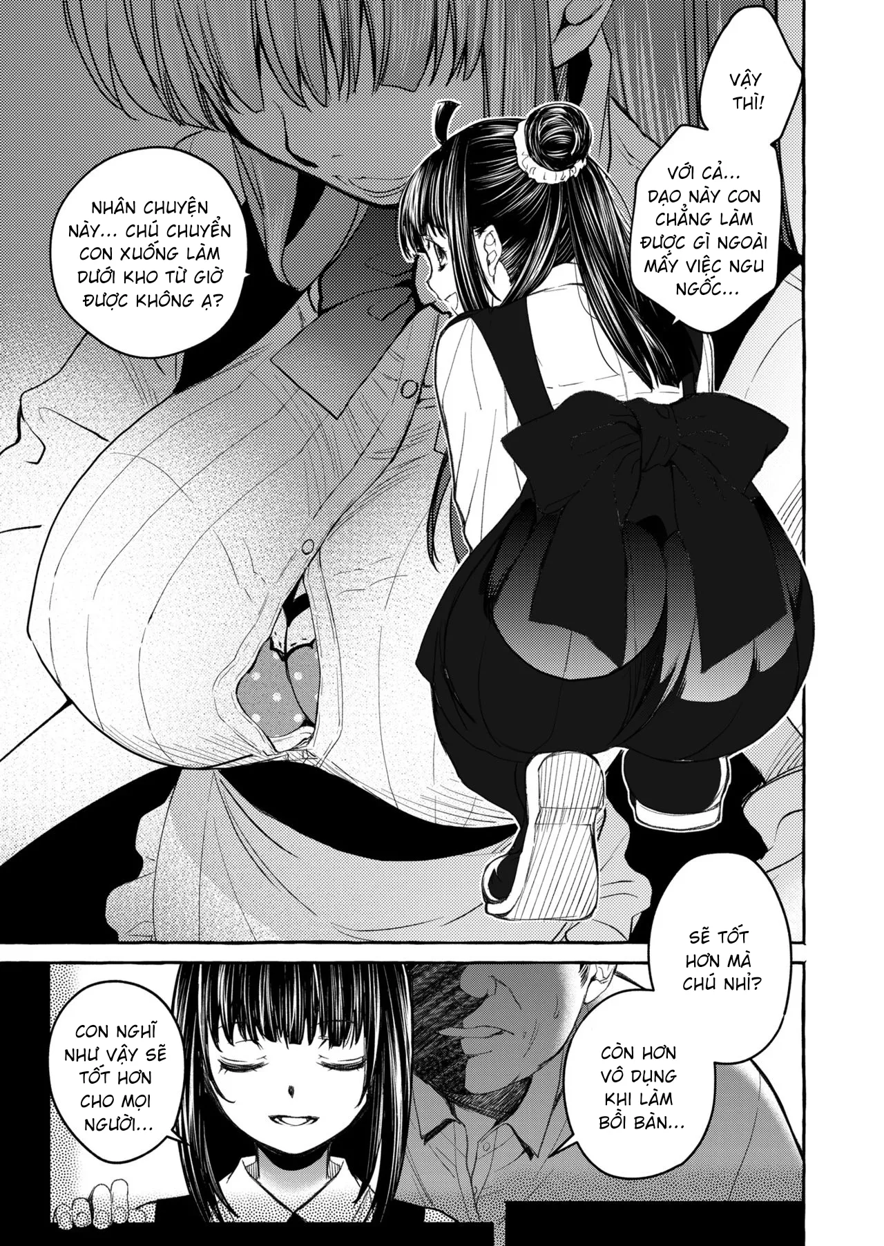 HentaiVN.net - Ảnh 7 - Không! Dừng lại đi! [Kurai Ie] - Chap 3: Lộ diện