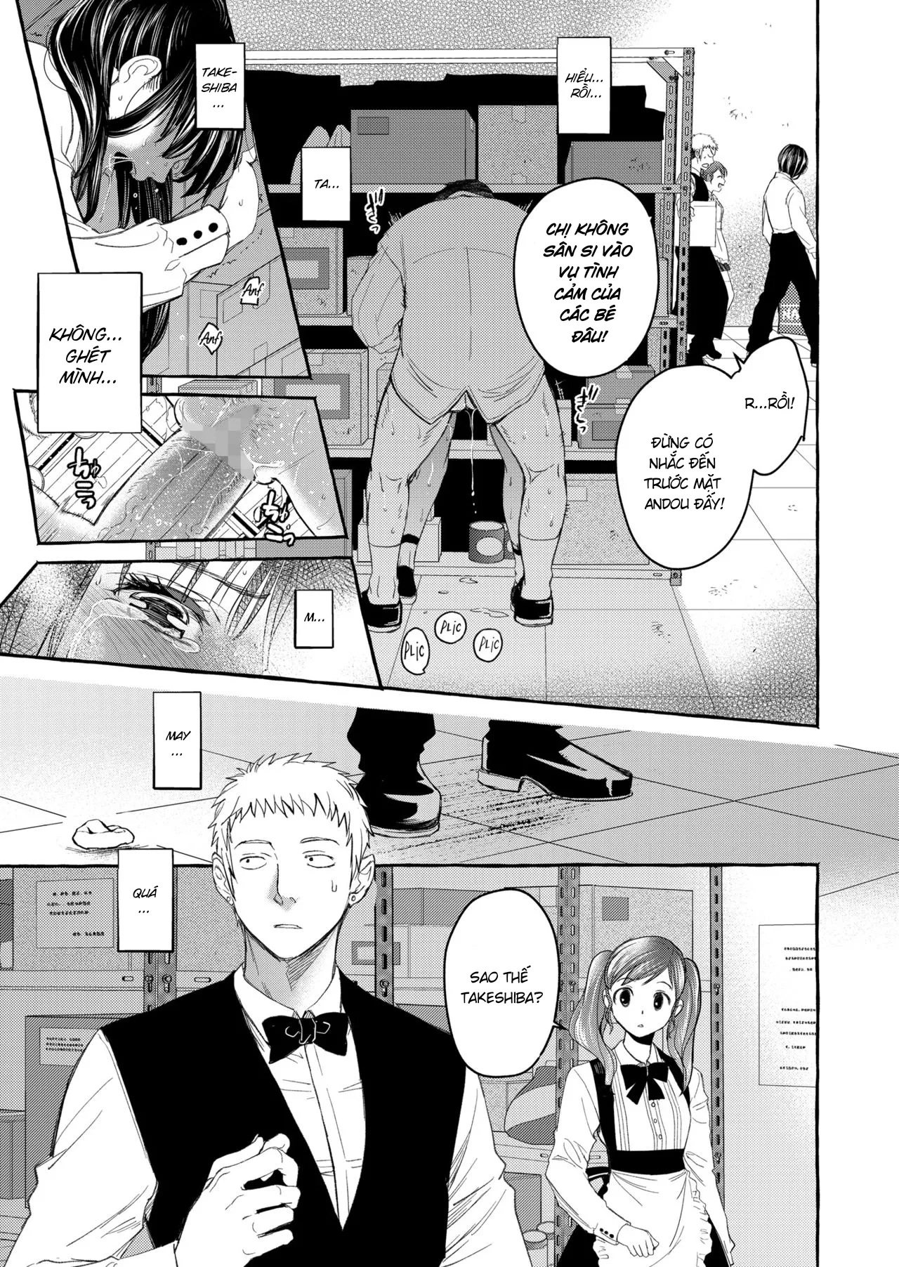 HentaiVN.net - Ảnh 12 - Không! Dừng lại đi! [Kurai Ie] - Chap 4: Số phận bi kịch