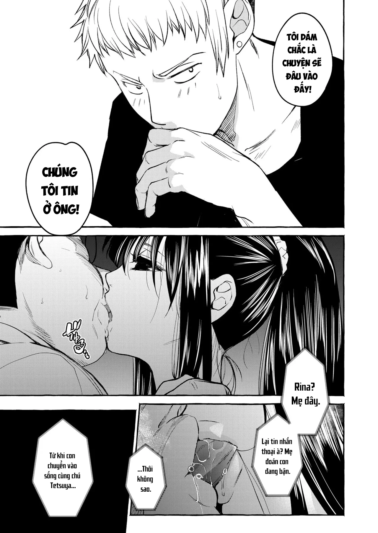HentaiVN.net - Ảnh 33 - Không! Dừng lại đi! [Kurai Ie] - Chap 4: Số phận bi kịch