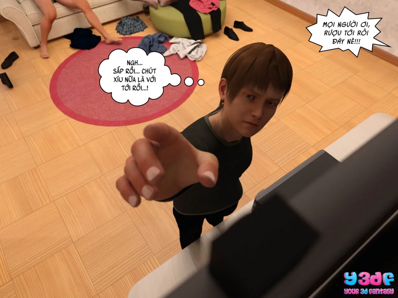 HentaiVN.net - Ảnh 10 - Bad Boss [[Y3DF] Bad Boss] - Chap 3.1