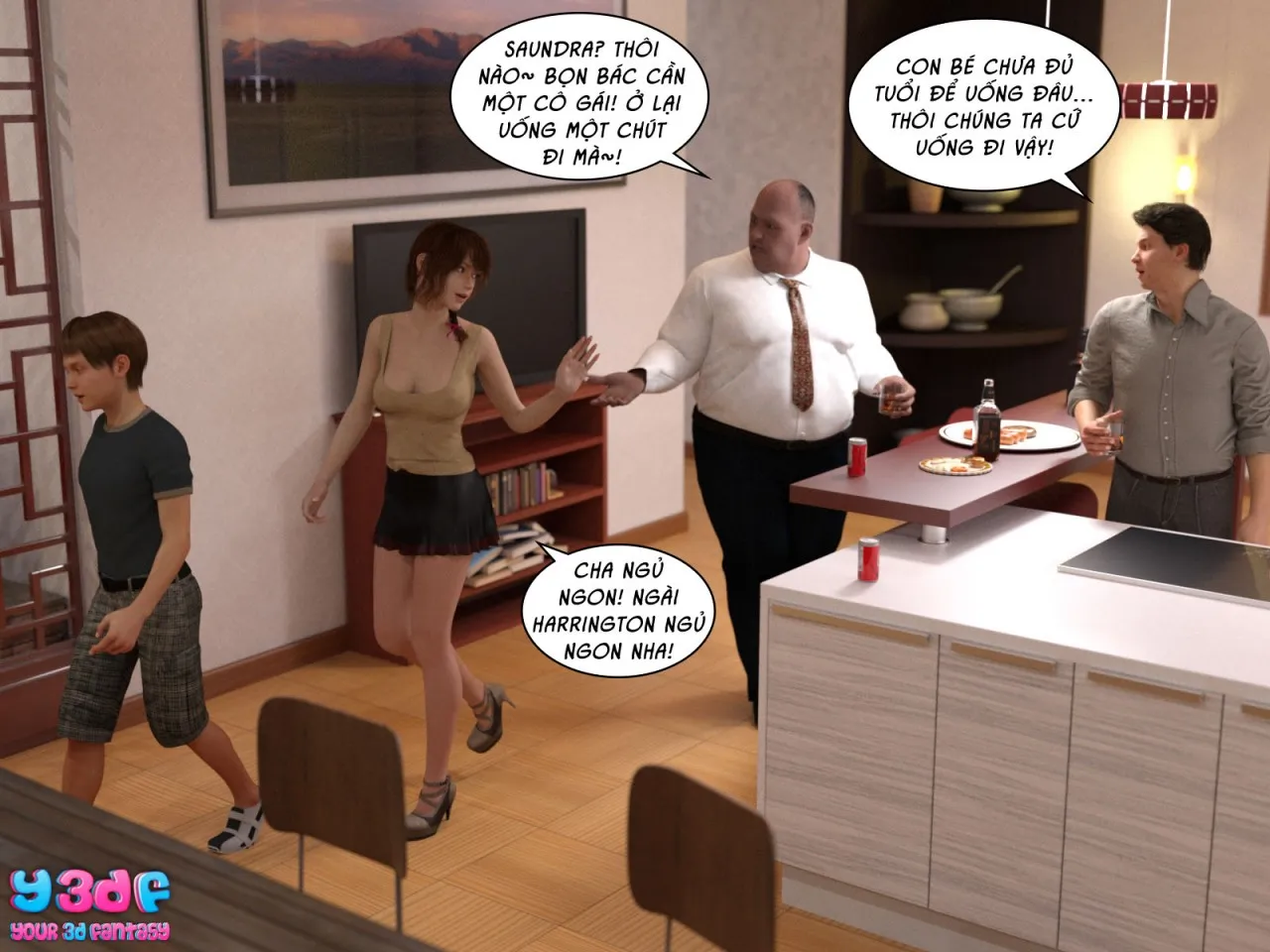 HentaiVN.net - Ảnh 31 - Bad Boss [[Y3DF] Bad Boss] - Chap 4