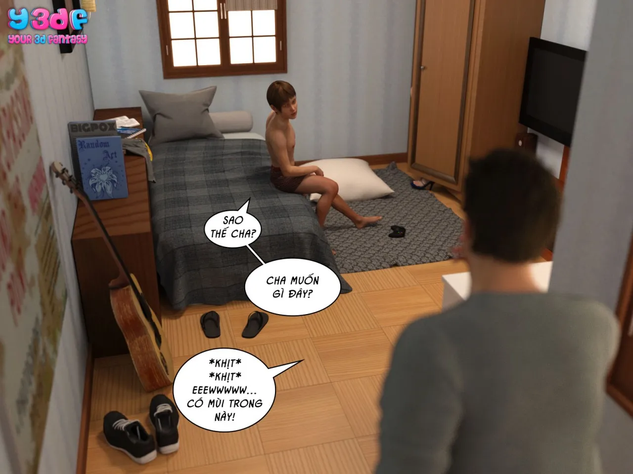 HentaiVN.net - Ảnh 61 - Bad Boss [[Y3DF] Bad Boss] - Chap 5