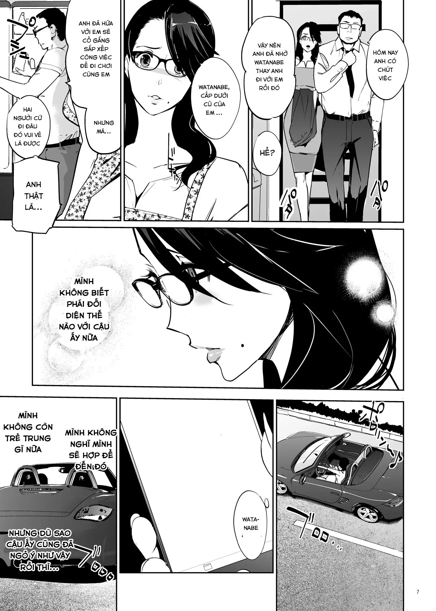 HentaiVN.net - Ảnh 6 - NTR Midnight Pool - Chap 1