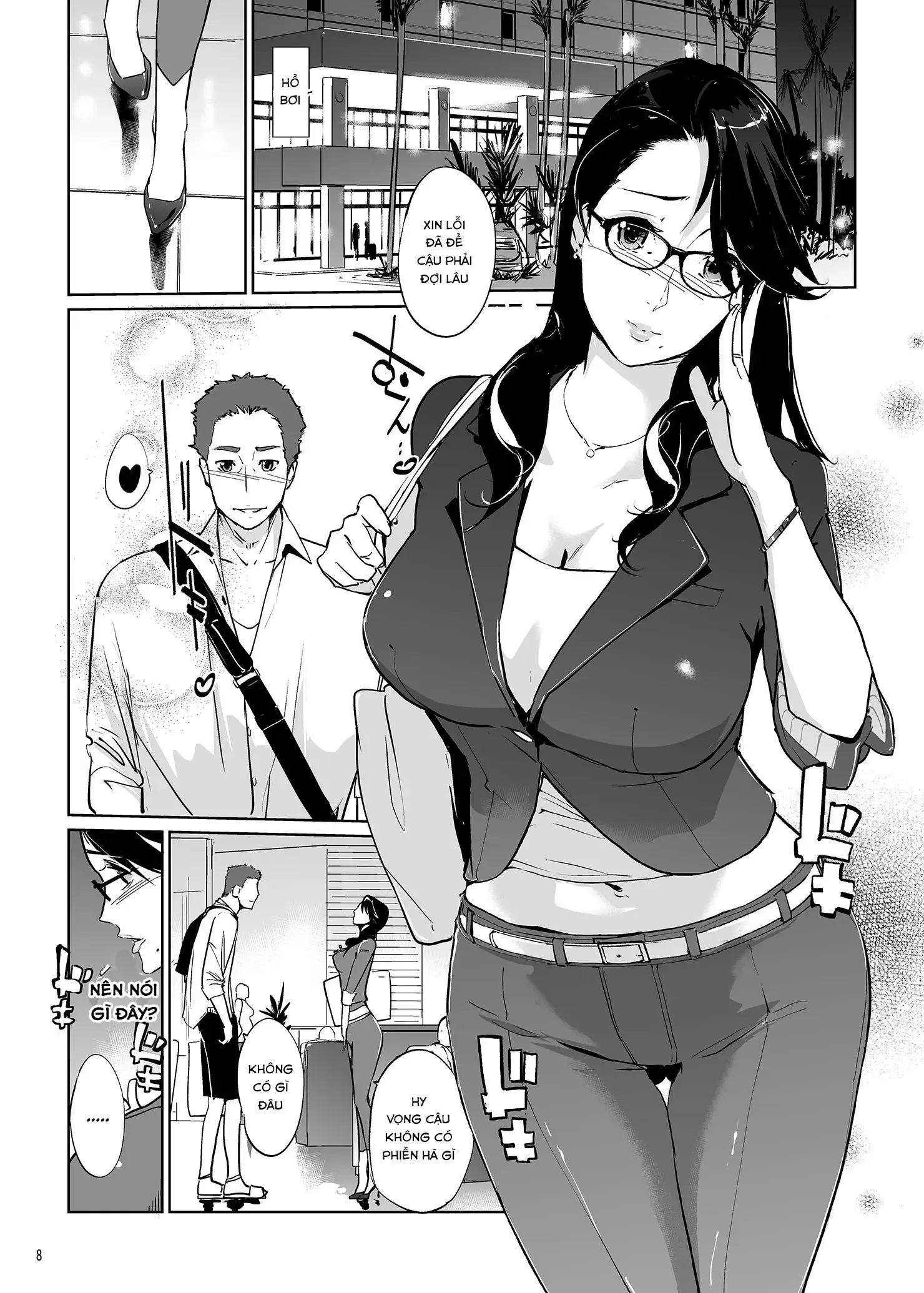 HentaiVN.net - Ảnh 7 - NTR Midnight Pool - Chap 1