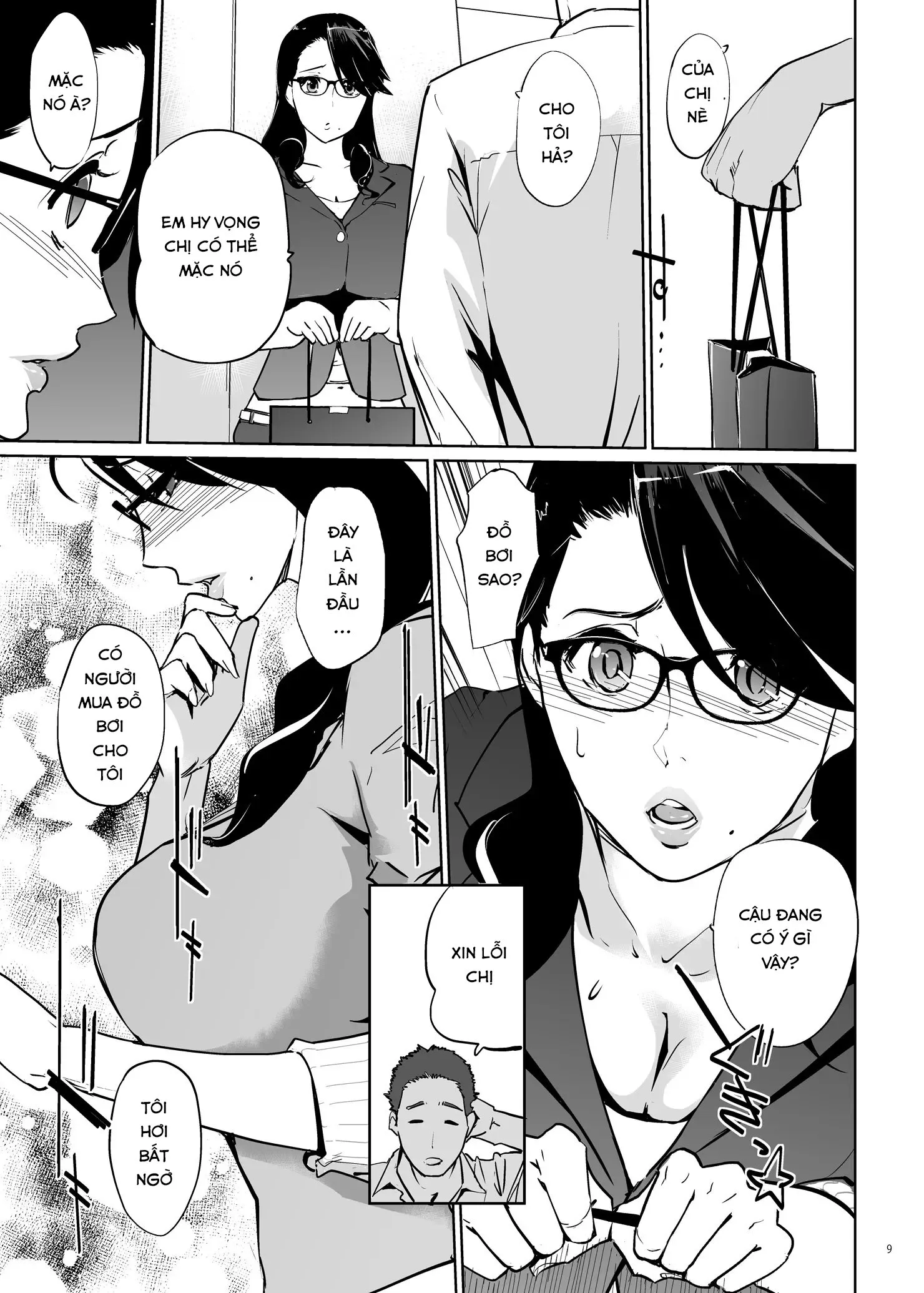 HentaiVN.net - Ảnh 8 - NTR Midnight Pool - Chap 1