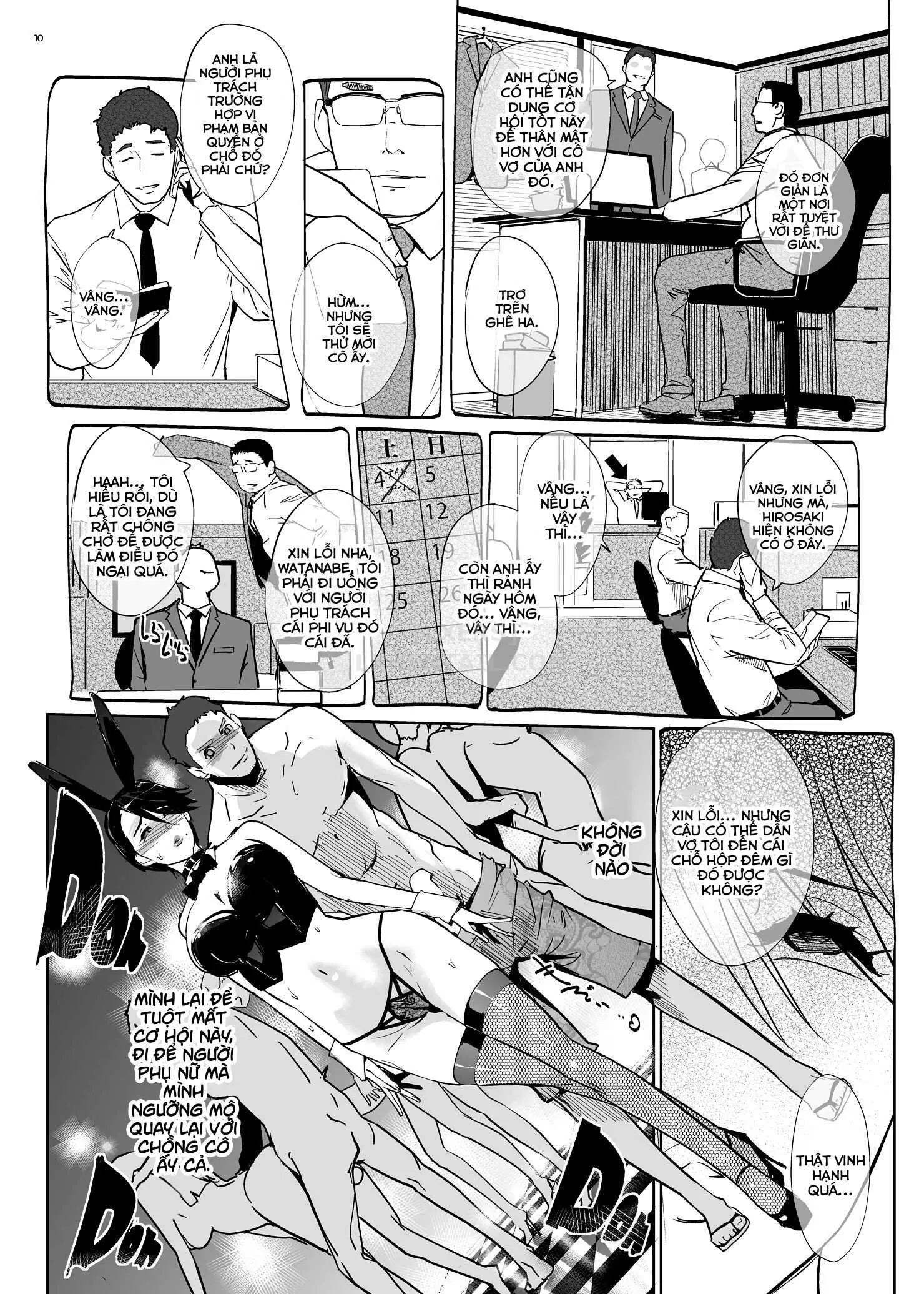 HentaiVN.net - Ảnh 13 - NTR Midnight Pool - Chap 2