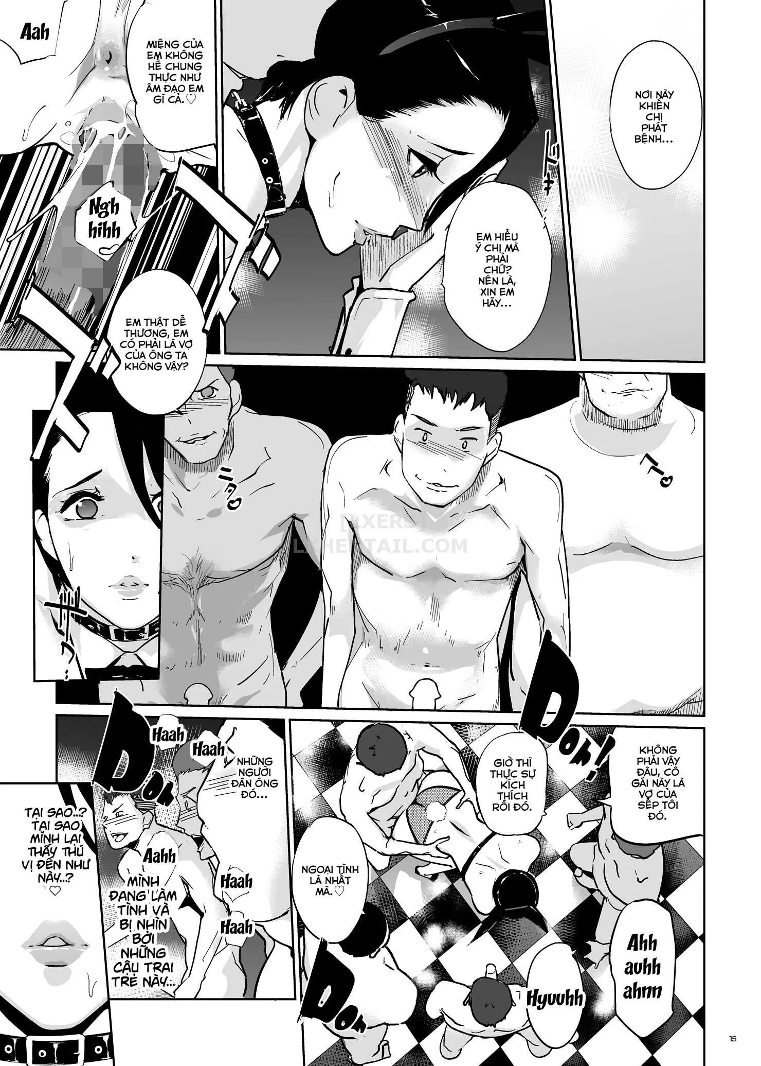 HentaiVN.net - Ảnh 18 - NTR Midnight Pool - Chap 2