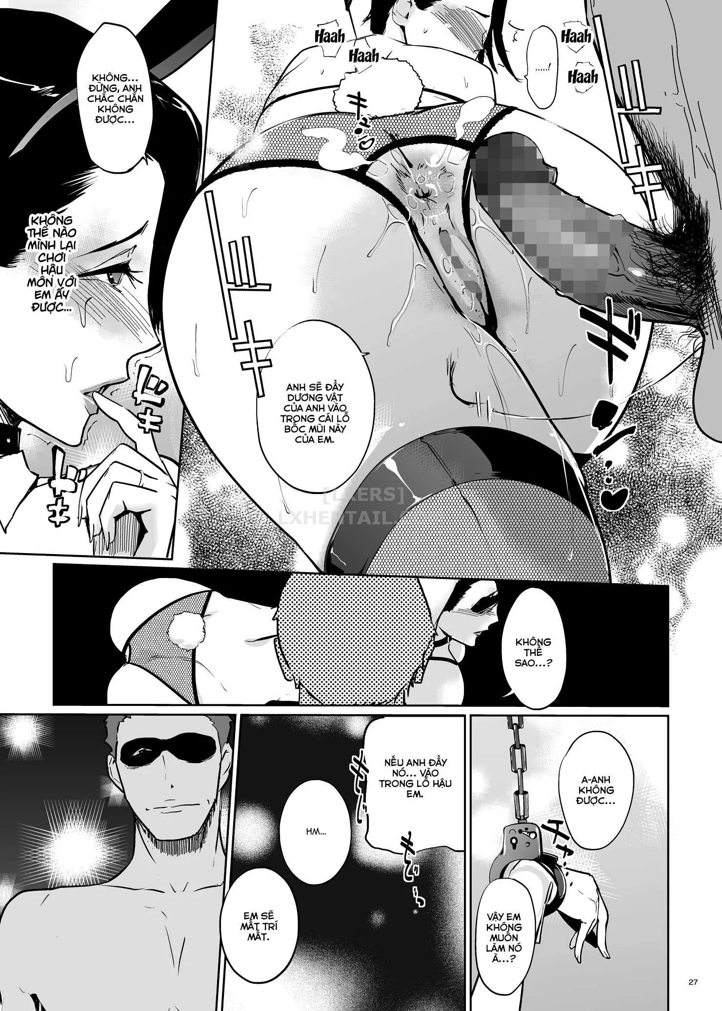 HentaiVN.net - Ảnh 29 - NTR Midnight Pool - Chap 2