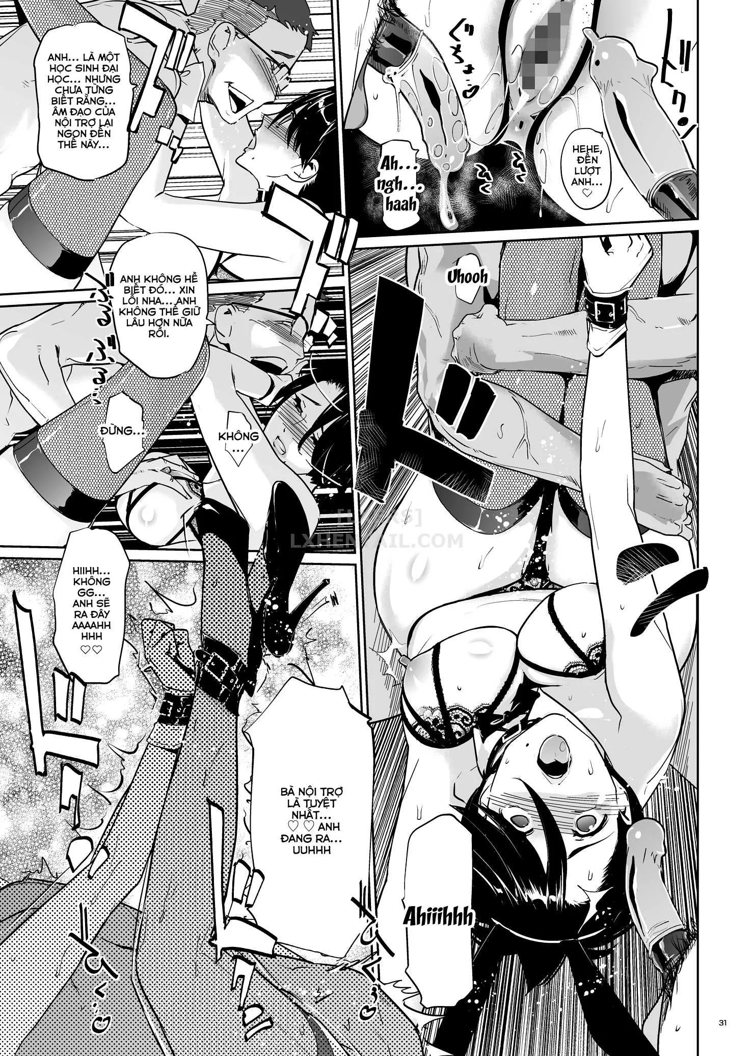 HentaiVN.net - Ảnh 33 - NTR Midnight Pool - Chap 2