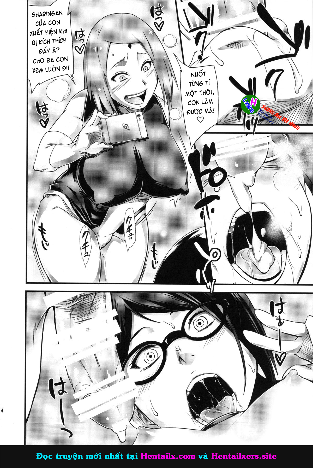 HentaiVN.net - Ảnh 11 - Konoha Donburi Okawari (Naruto) [Konoha-Don Okawari] - oneshot