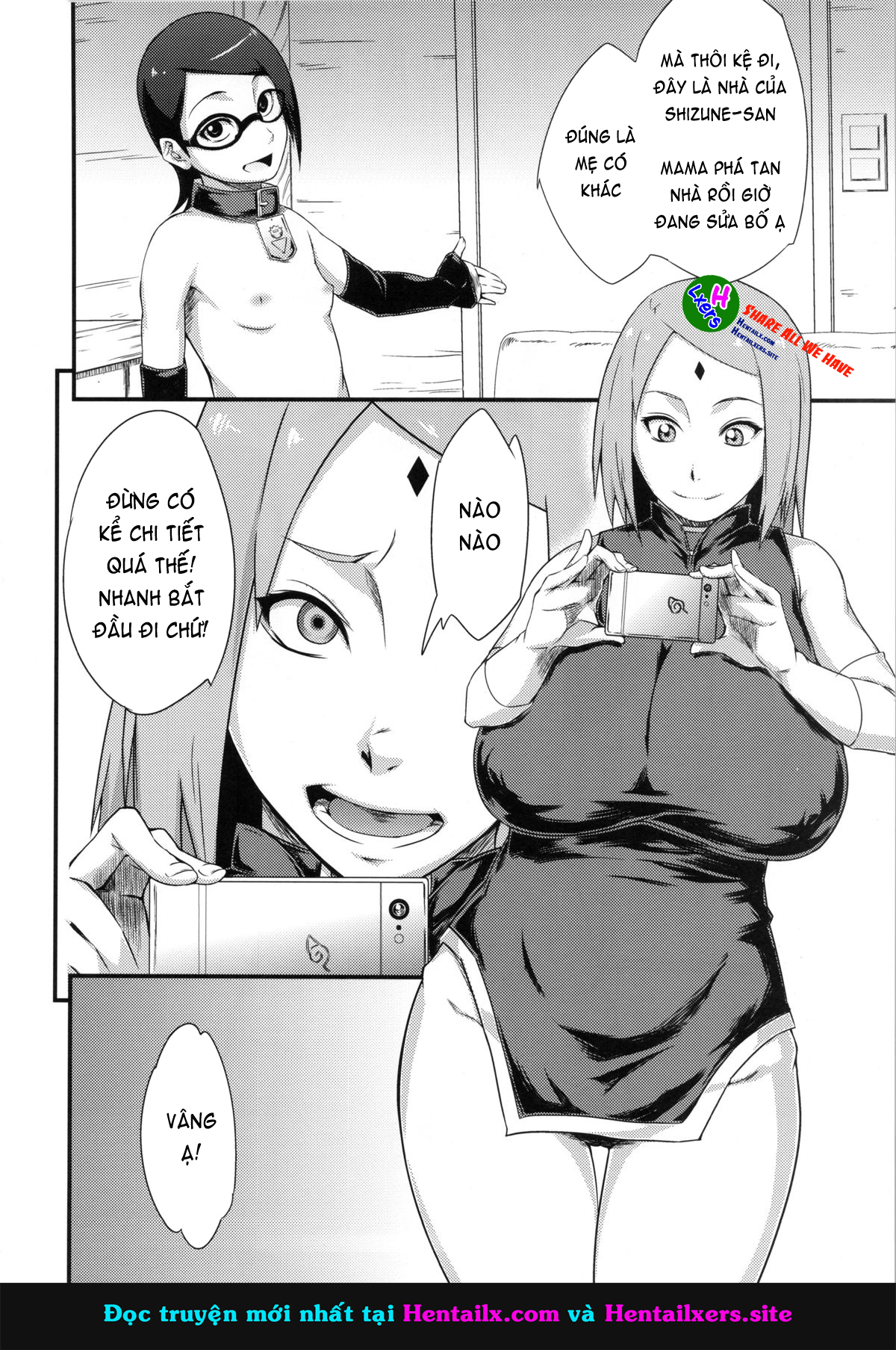 HentaiVN.net - Ảnh 3 - Konoha Donburi Okawari (Naruto) [Konoha-Don Okawari] - oneshot