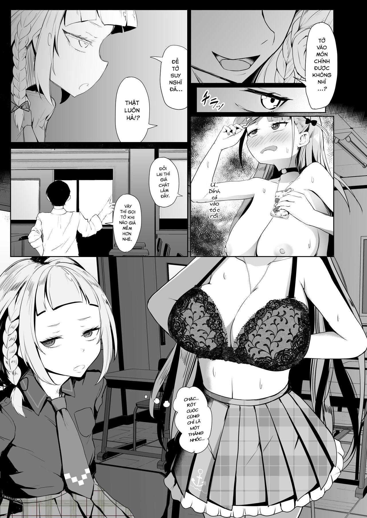 HentaiVN.net - Ảnh 4 - Lỡ chuyển sinh thành Murasaki Shion rồi, nên là tôi 'bán' Aqua-chan đây. - Oneshot