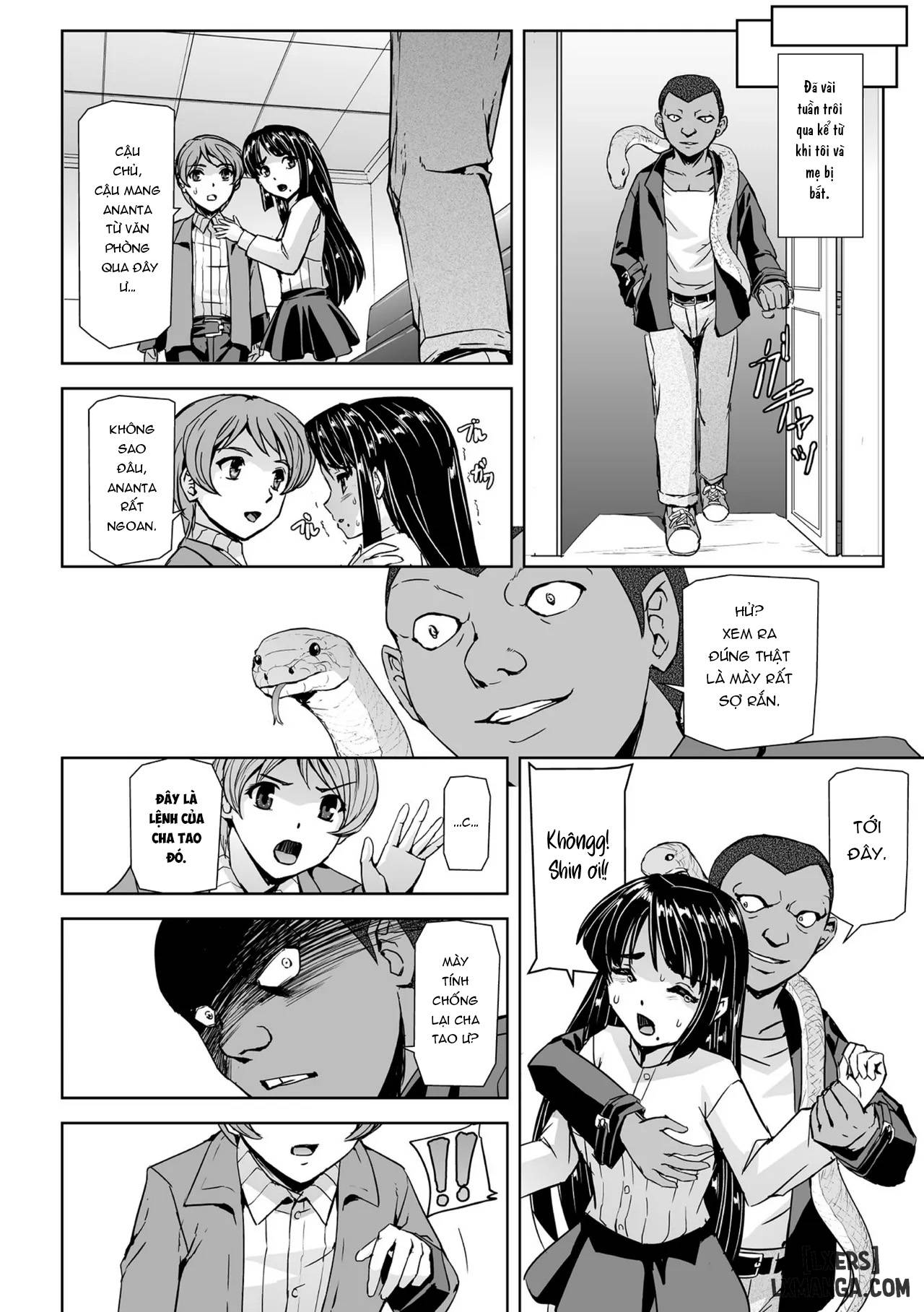 HentaiVN.net - Ảnh 23 - Torawareta Bishoujo Sousakan Kamishiro Sakura - Chap 1