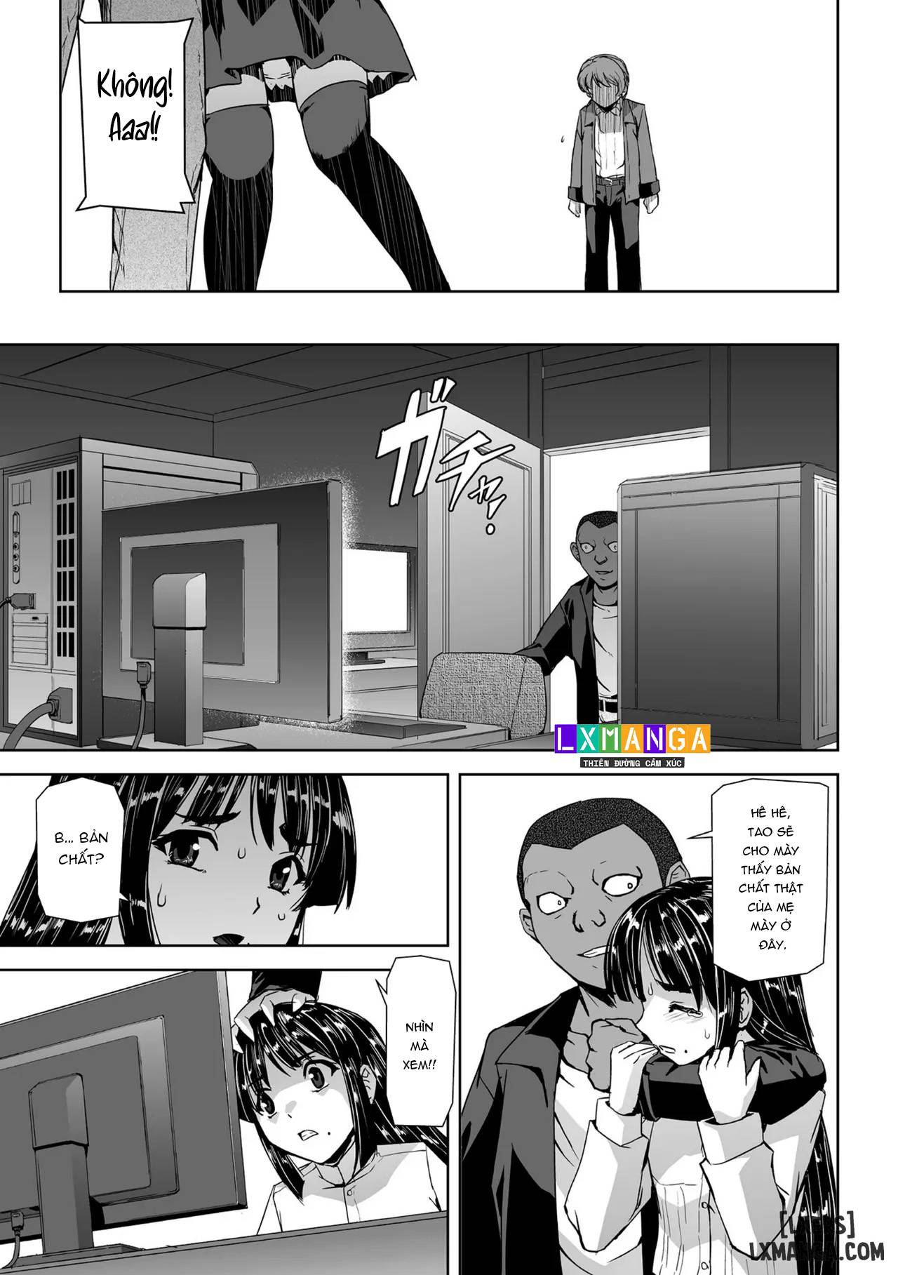 HentaiVN.net - Ảnh 24 - Torawareta Bishoujo Sousakan Kamishiro Sakura - Chap 1