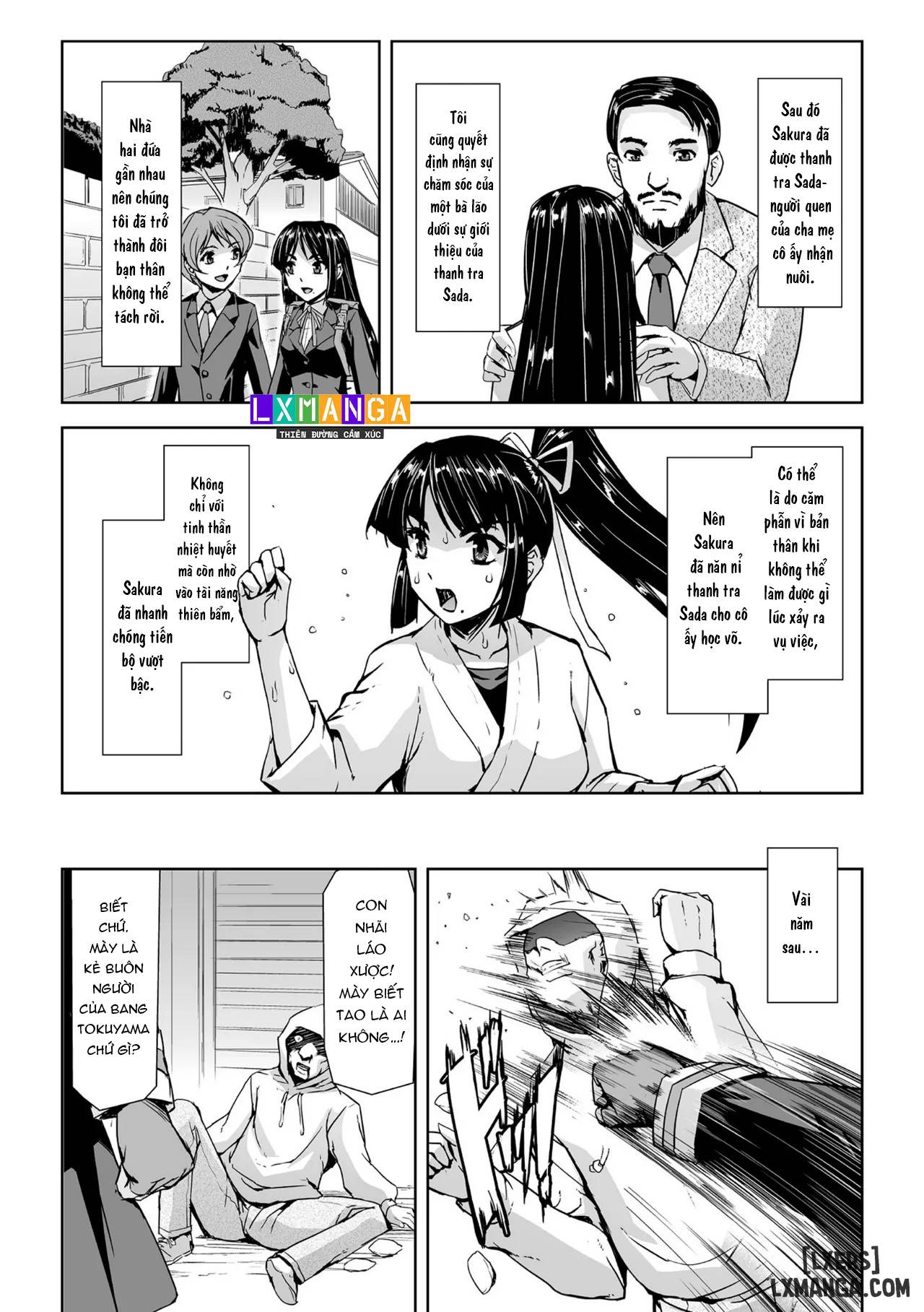 HentaiVN.net - Ảnh 34 - Torawareta Bishoujo Sousakan Kamishiro Sakura - Chap 1