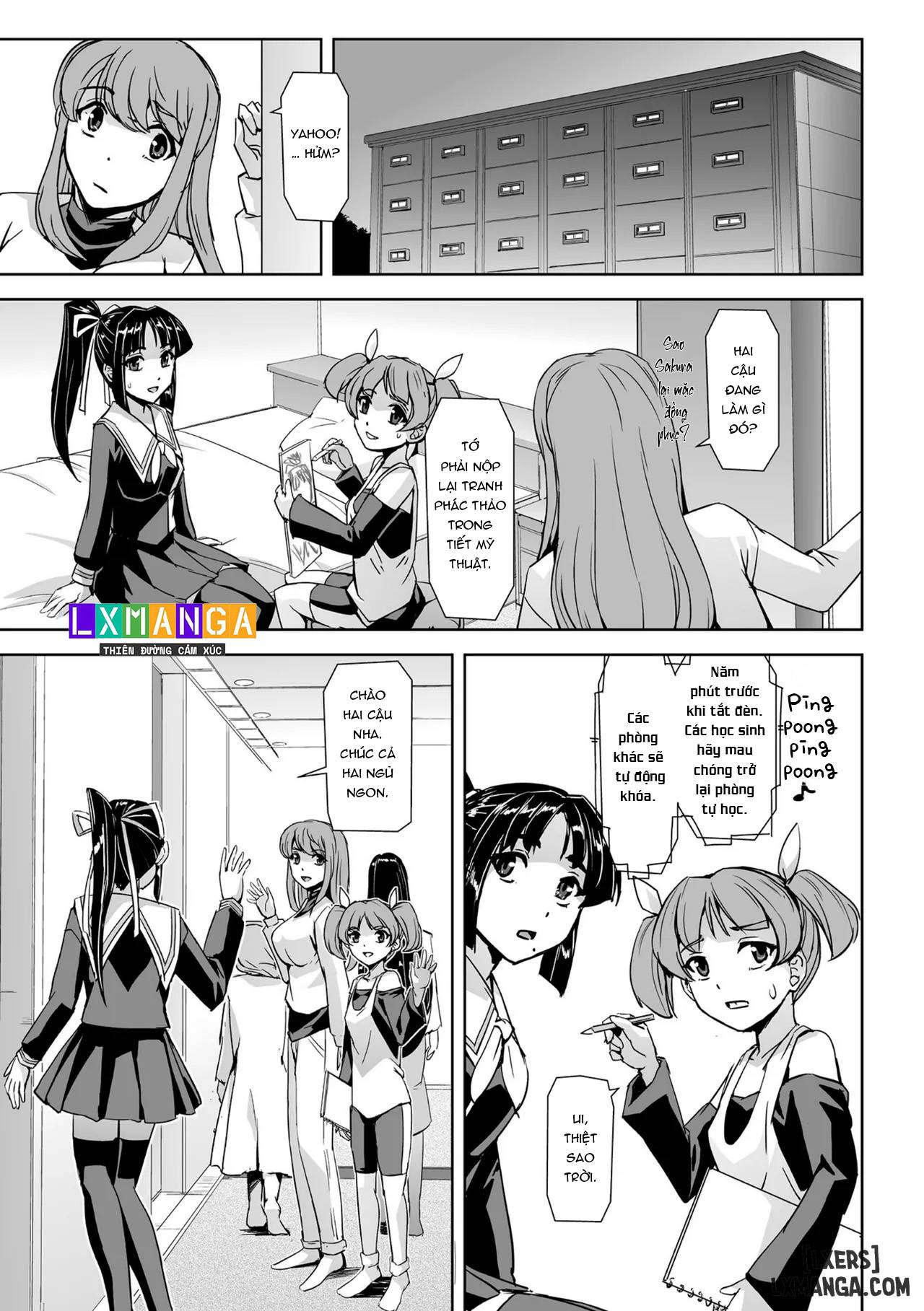 HentaiVN.net - Ảnh 13 - Torawareta Bishoujo Sousakan Kamishiro Sakura - Chap 2