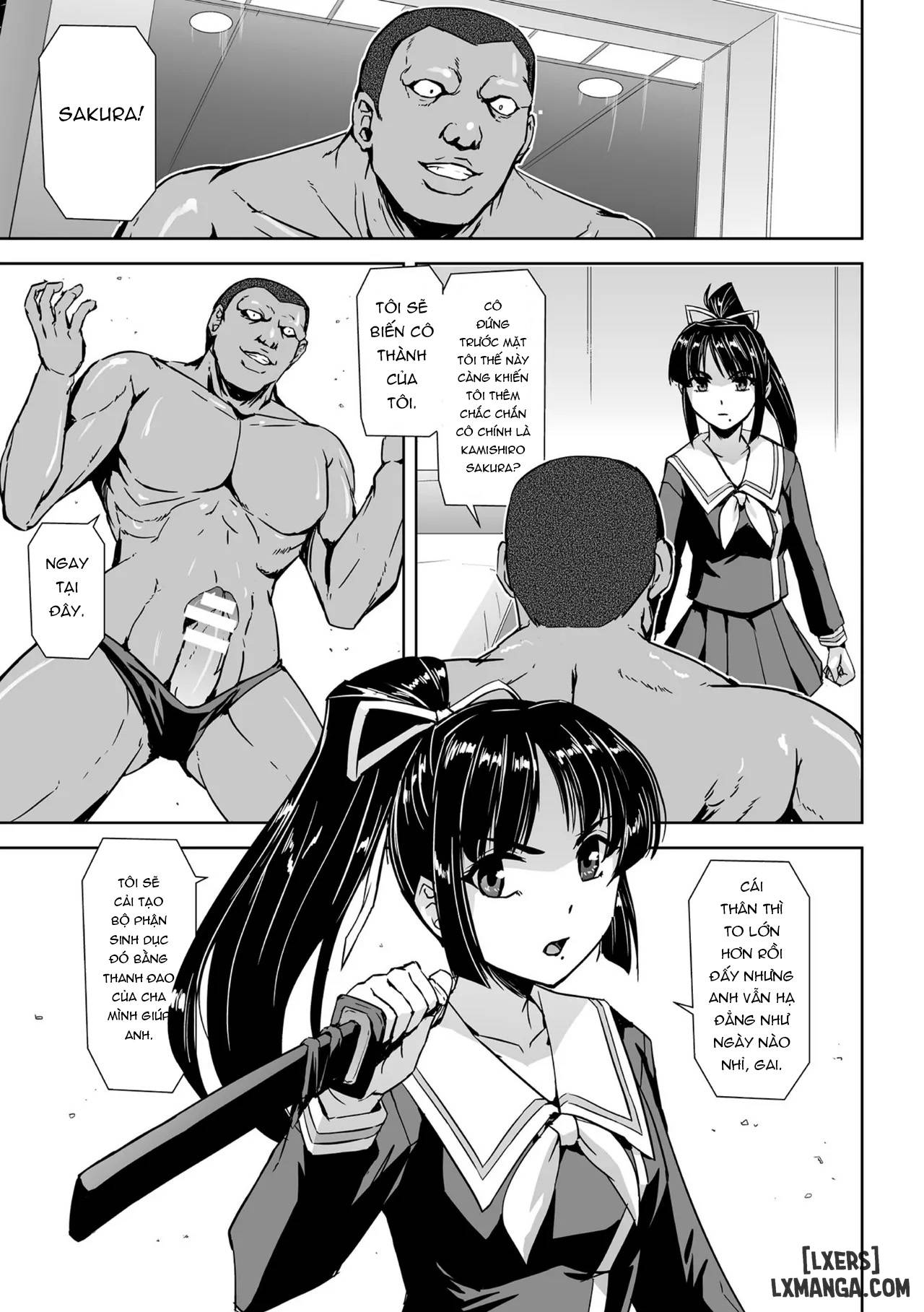 HentaiVN.net - Ảnh 17 - Torawareta Bishoujo Sousakan Kamishiro Sakura - Chap 2