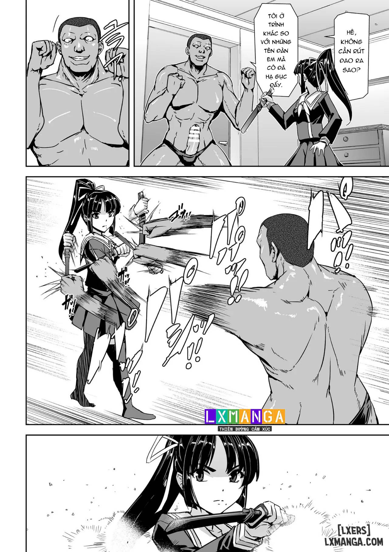 HentaiVN.net - Ảnh 18 - Torawareta Bishoujo Sousakan Kamishiro Sakura - Chap 2