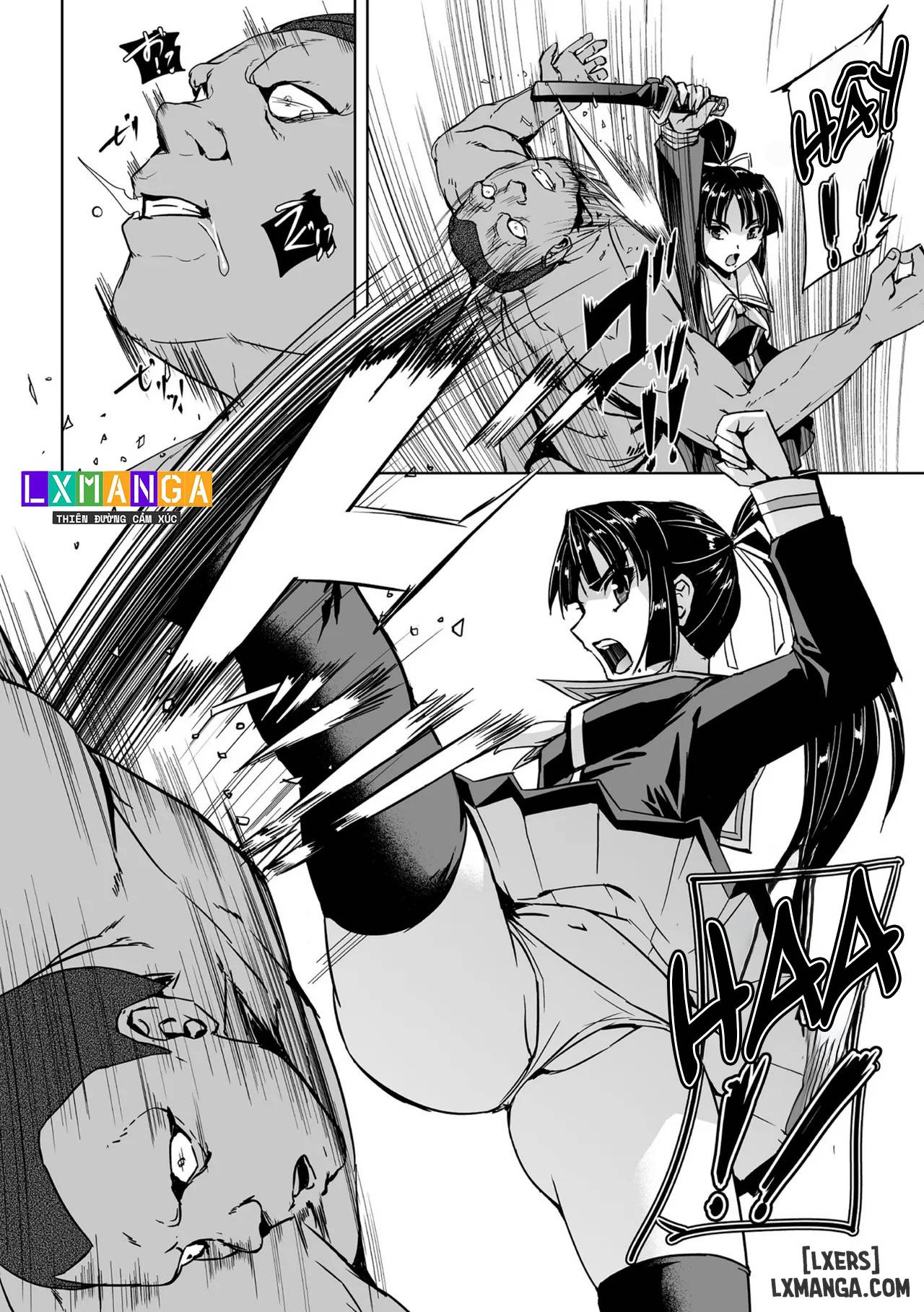 HentaiVN.net - Ảnh 20 - Torawareta Bishoujo Sousakan Kamishiro Sakura - Chap 2