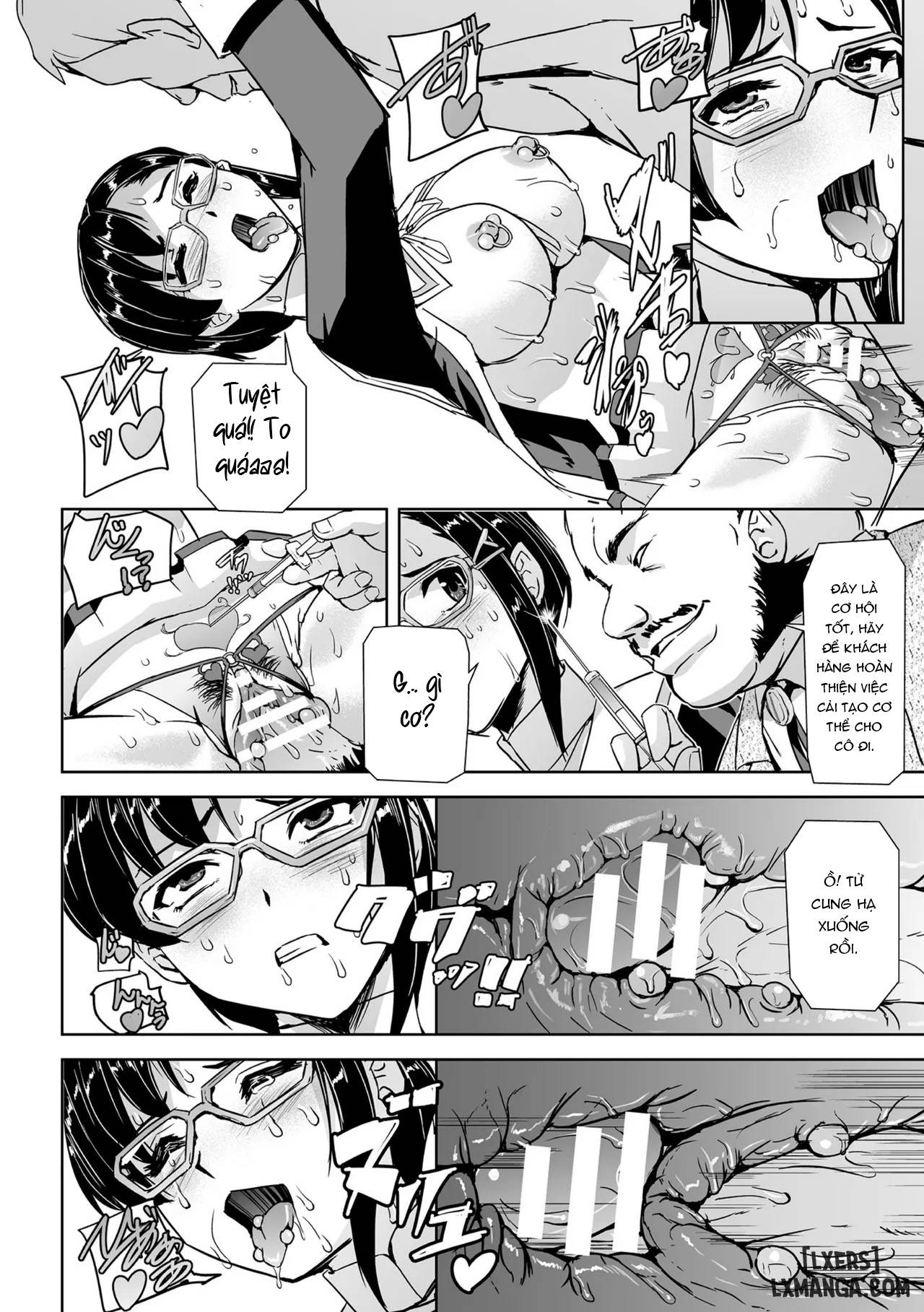 HentaiVN.net - Ảnh 28 - Torawareta Bishoujo Sousakan Kamishiro Sakura - Chap 2