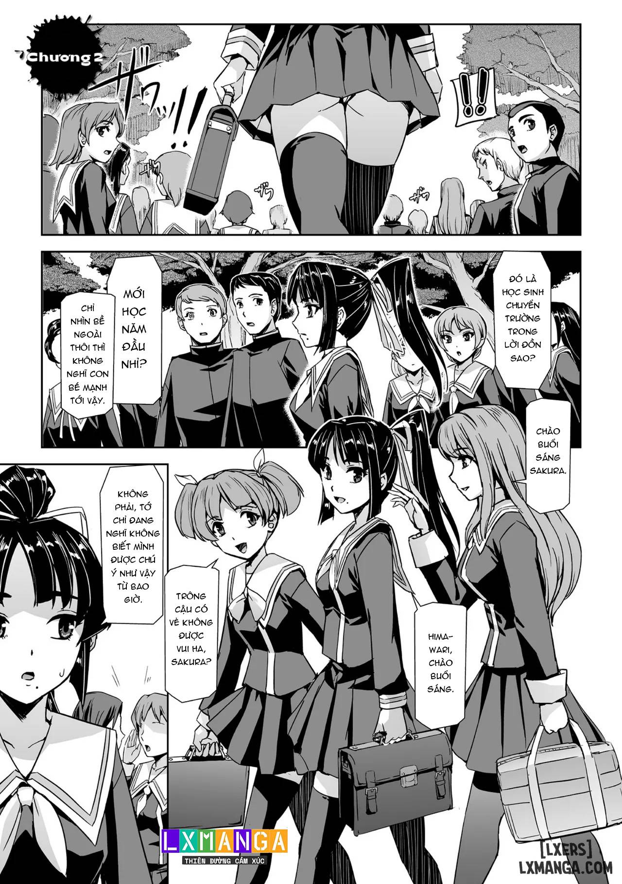 HentaiVN.net - Ảnh 3 - Torawareta Bishoujo Sousakan Kamishiro Sakura - Chap 2