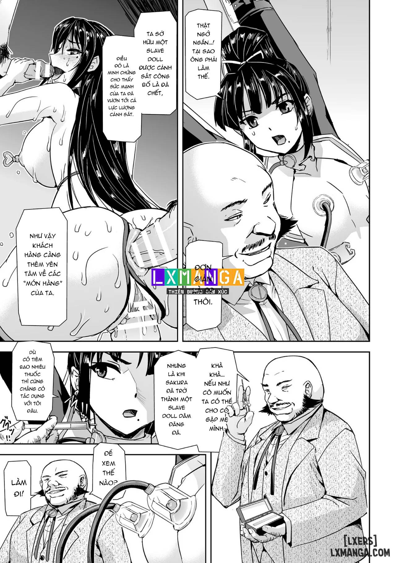 HentaiVN.net - Ảnh 15 - Torawareta Bishoujo Sousakan Kamishiro Sakura - Chap 3 + 4