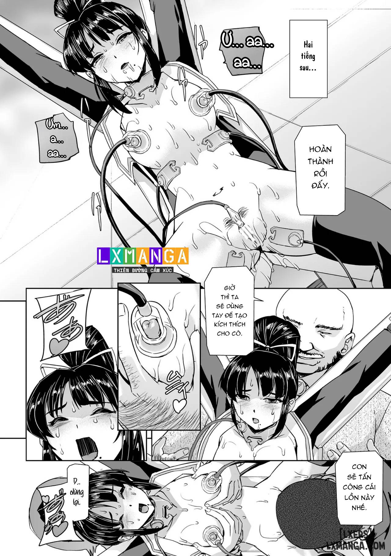 HentaiVN.net - Ảnh 20 - Torawareta Bishoujo Sousakan Kamishiro Sakura - Chap 3 + 4