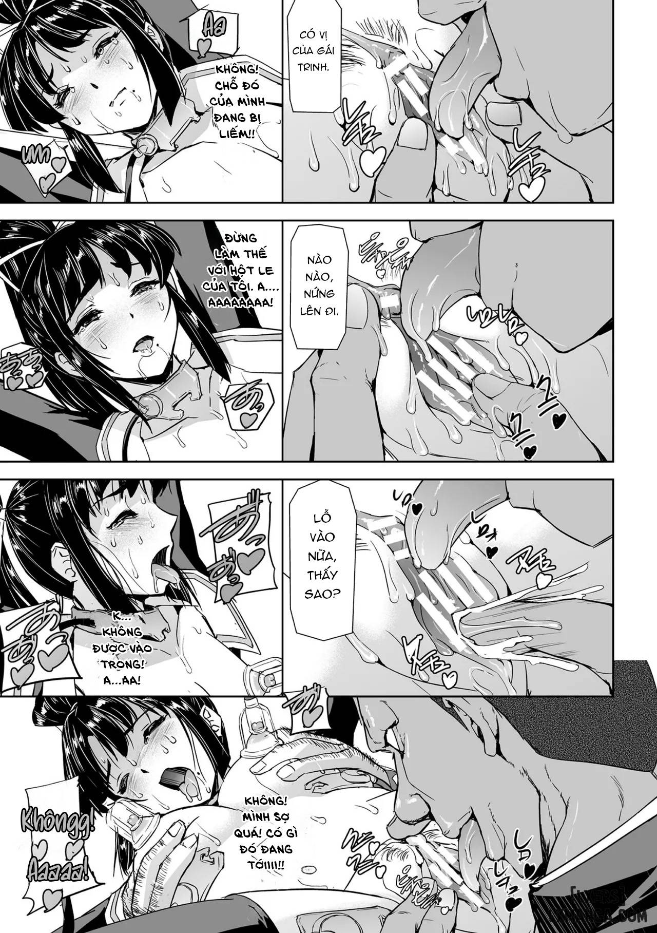 HentaiVN.net - Ảnh 21 - Torawareta Bishoujo Sousakan Kamishiro Sakura - Chap 3 + 4