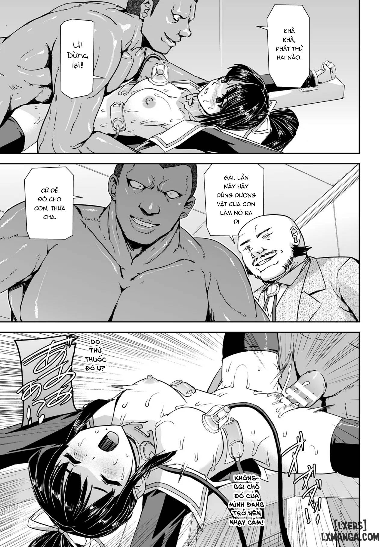 HentaiVN.net - Ảnh 29 - Torawareta Bishoujo Sousakan Kamishiro Sakura - Chap 3 + 4