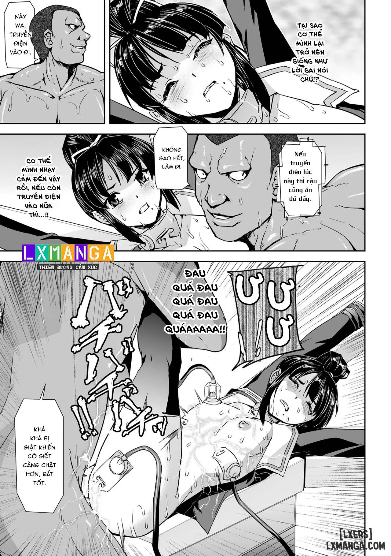 HentaiVN.net - Ảnh 31 - Torawareta Bishoujo Sousakan Kamishiro Sakura - Chap 3 + 4