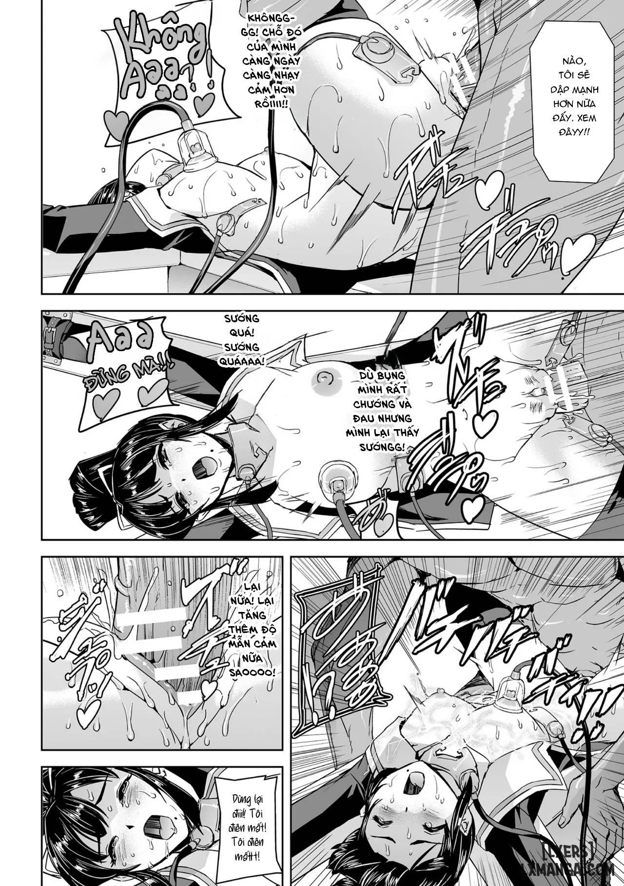 HentaiVN.net - Ảnh 32 - Torawareta Bishoujo Sousakan Kamishiro Sakura - Chap 3 + 4