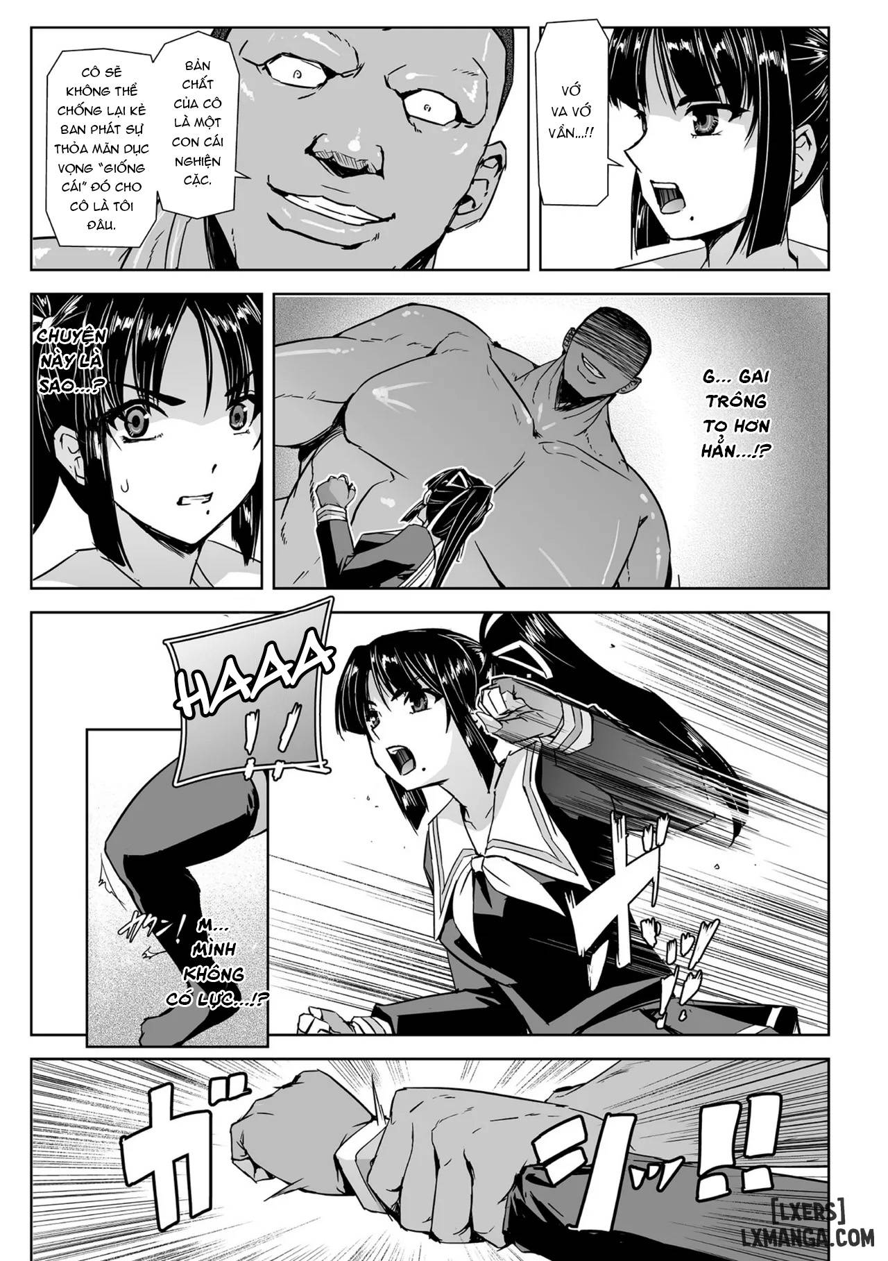 HentaiVN.net - Ảnh 39 - Torawareta Bishoujo Sousakan Kamishiro Sakura - Chap 3 + 4