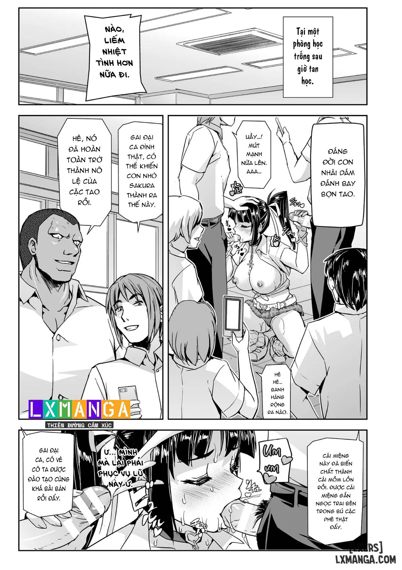 HentaiVN.net - Ảnh 65 - Torawareta Bishoujo Sousakan Kamishiro Sakura - Chap 3 + 4