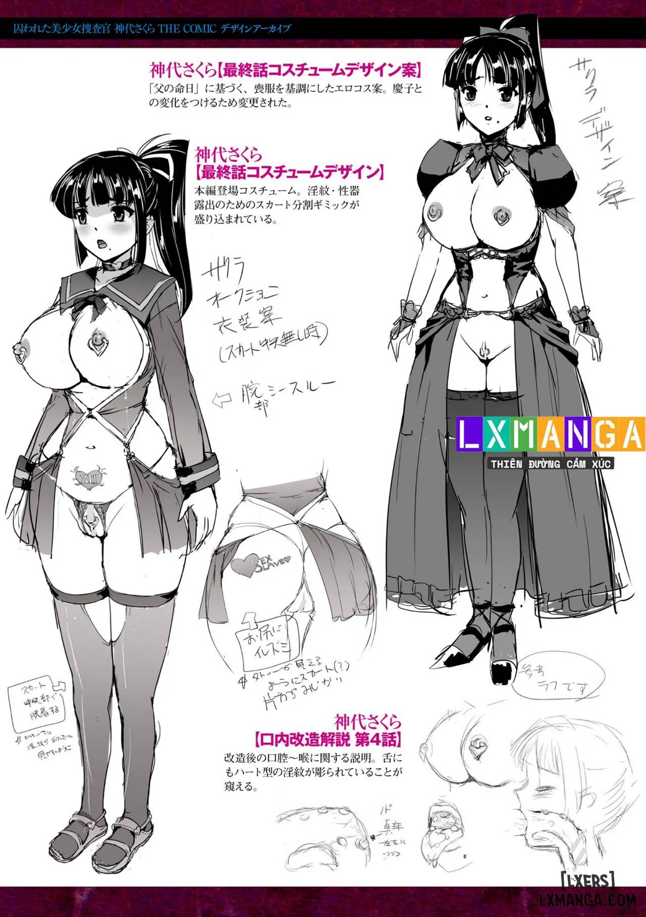 HentaiVN.net - Ảnh 121 - Torawareta Bishoujo Sousakan Kamishiro Sakura - Chap 5 + 6 + 7: End.
