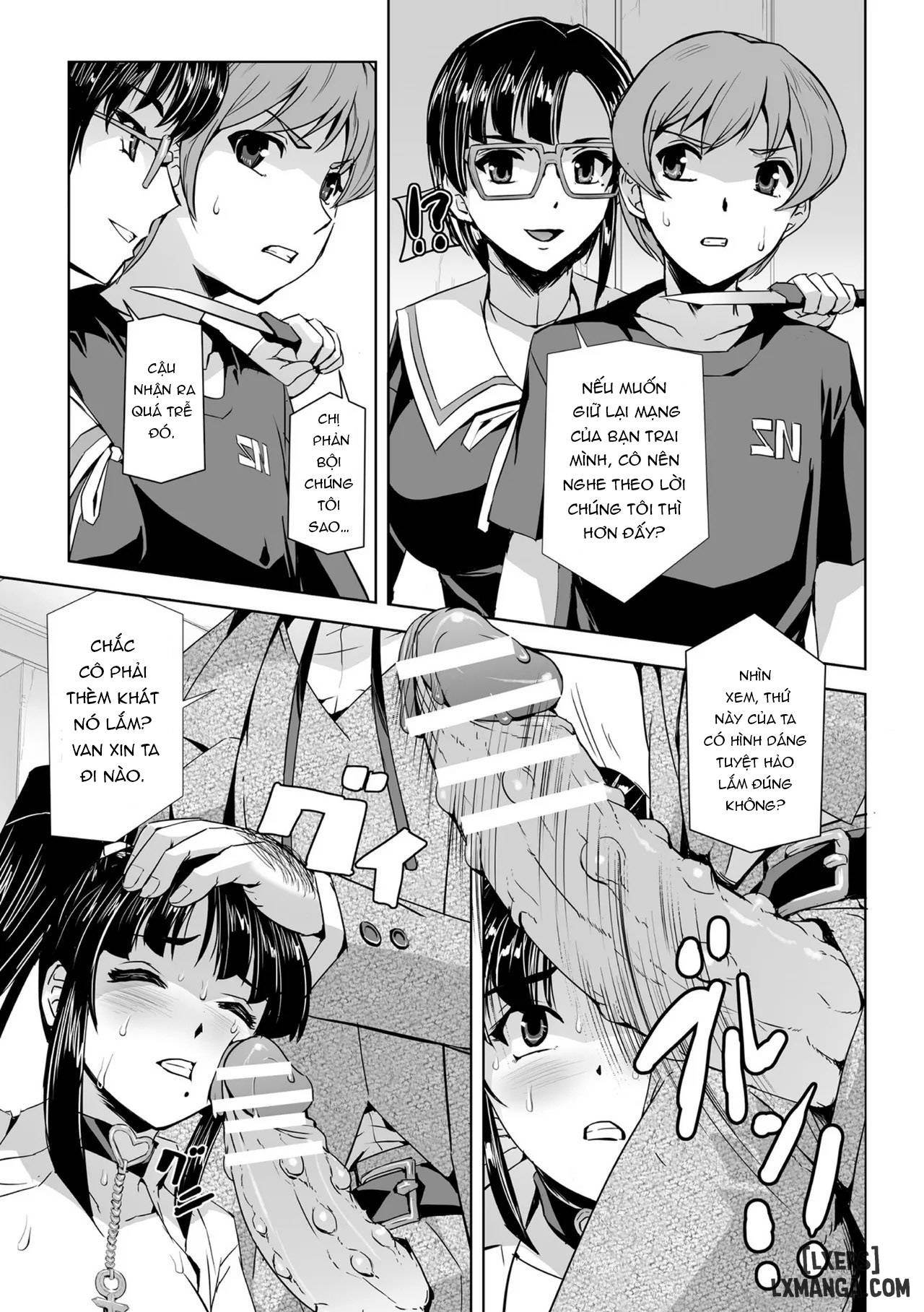HentaiVN.net - Ảnh 17 - Torawareta Bishoujo Sousakan Kamishiro Sakura - Chap 5 + 6 + 7: End.