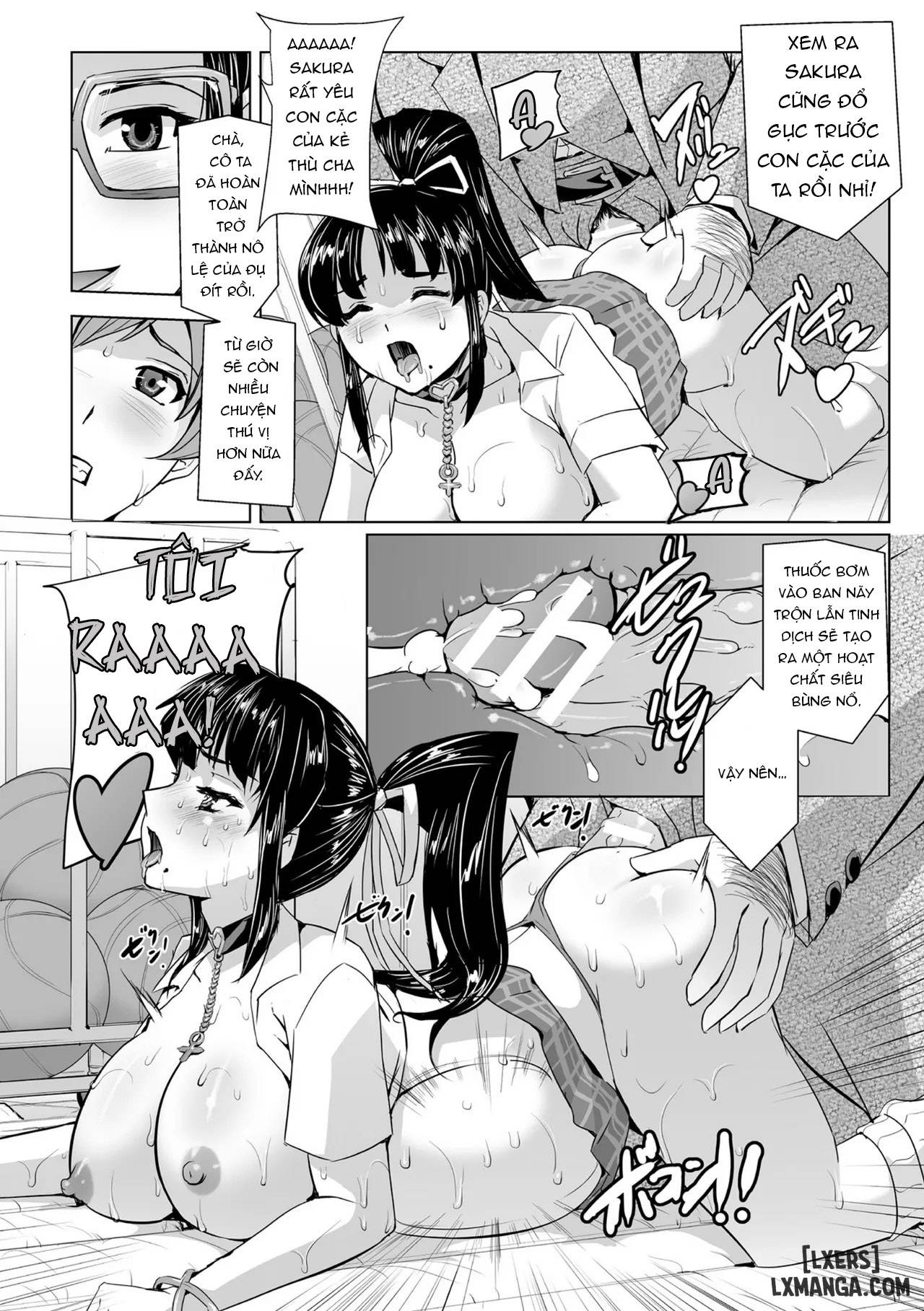 HentaiVN.net - Ảnh 26 - Torawareta Bishoujo Sousakan Kamishiro Sakura - Chap 5 + 6 + 7: End.