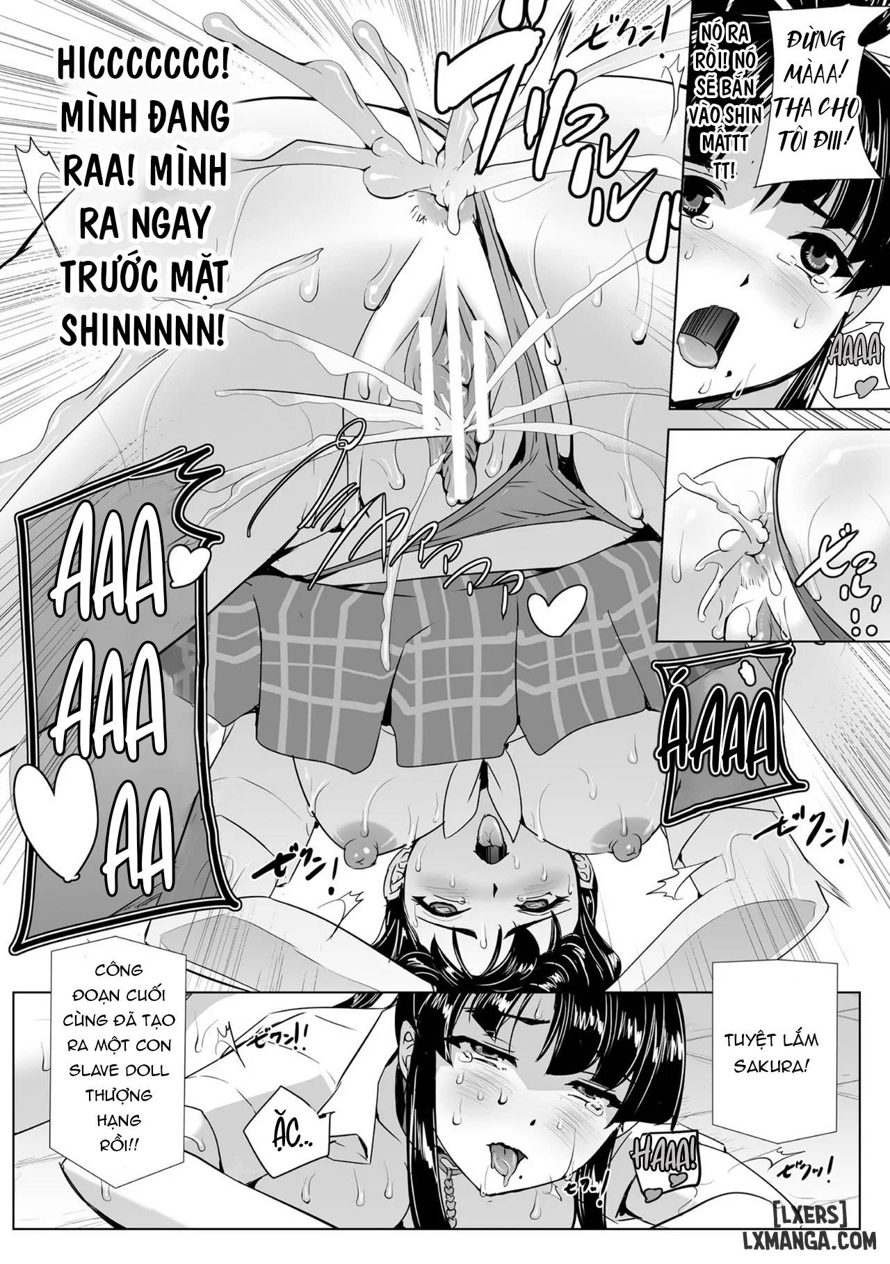 HentaiVN.net - Ảnh 30 - Torawareta Bishoujo Sousakan Kamishiro Sakura - Chap 5 + 6 + 7: End.