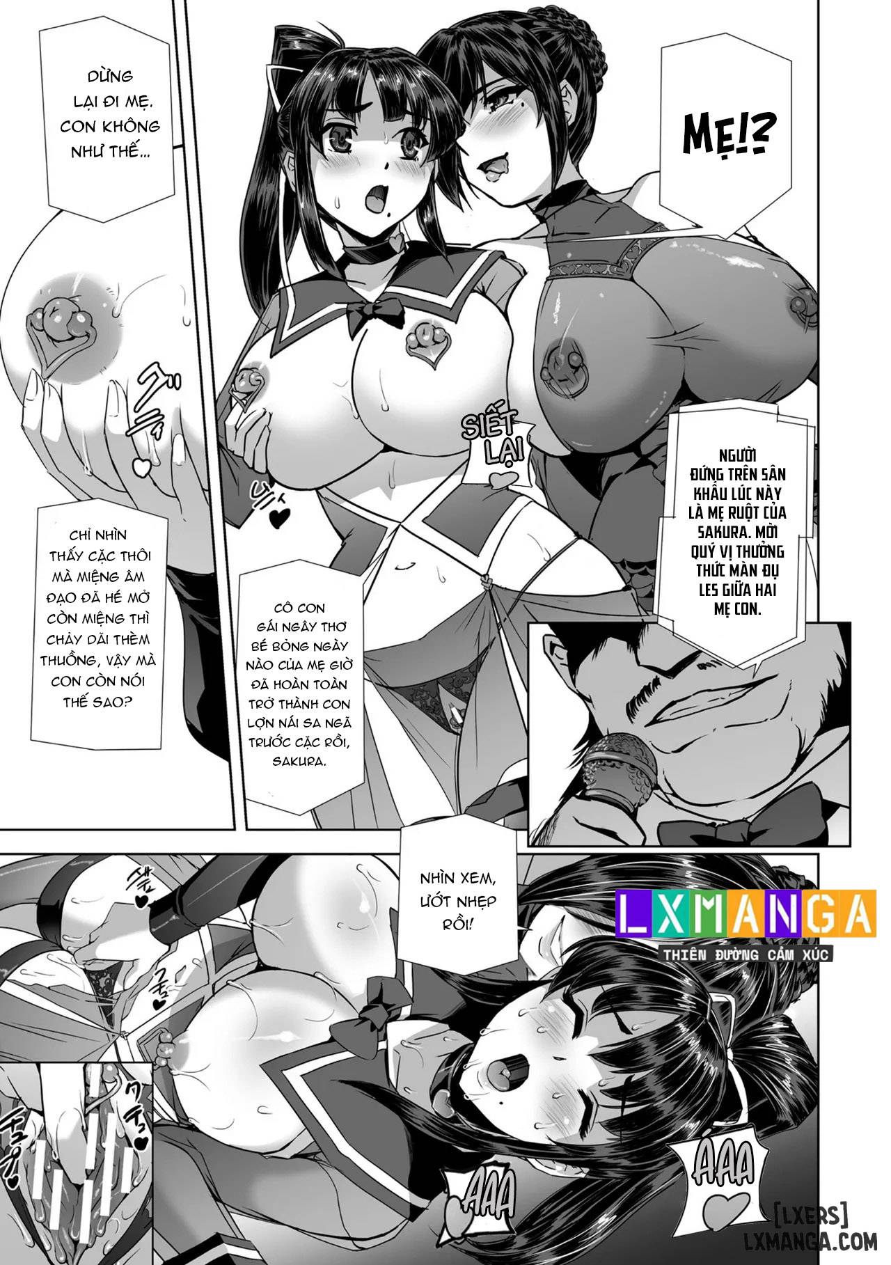 HentaiVN.net - Ảnh 43 - Torawareta Bishoujo Sousakan Kamishiro Sakura - Chap 5 + 6 + 7: End.