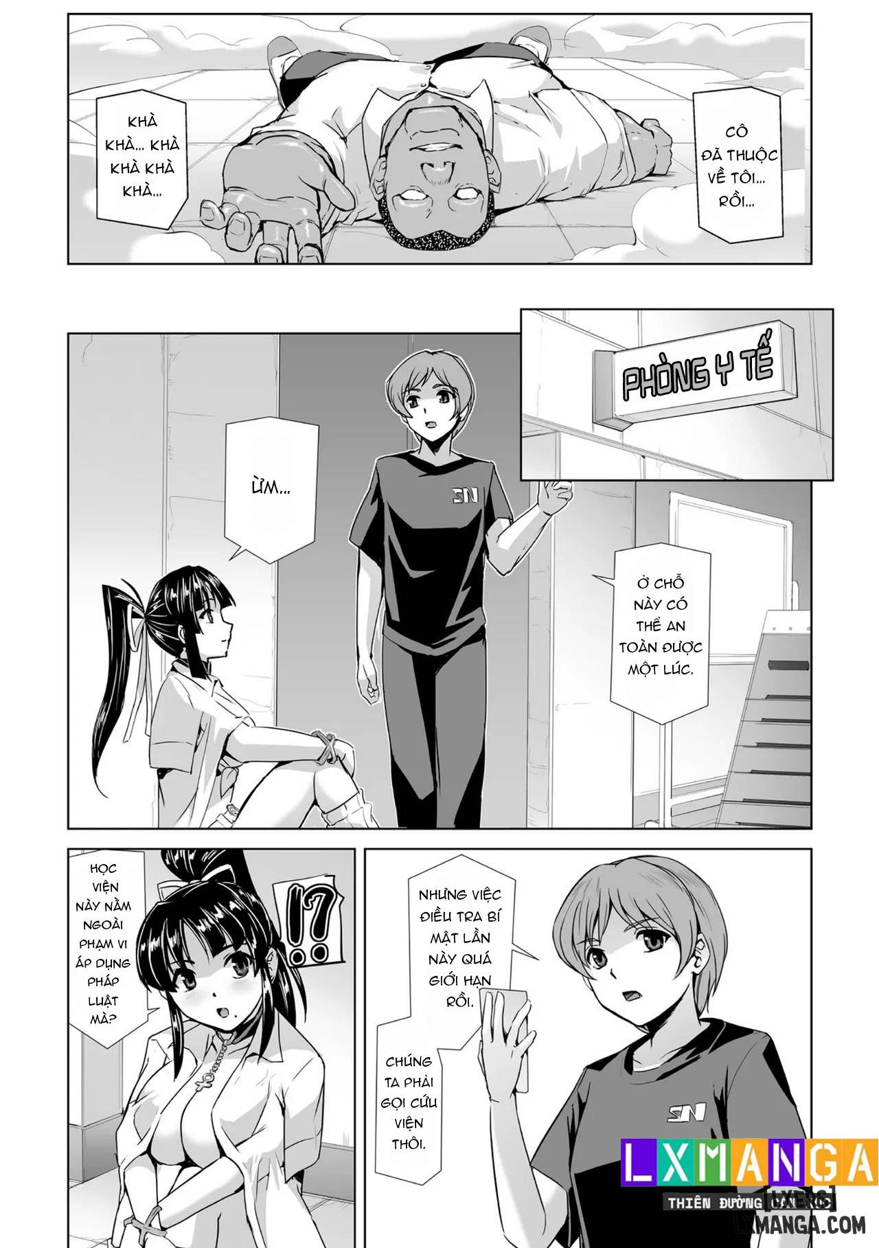 HentaiVN.net - Ảnh 7 - Torawareta Bishoujo Sousakan Kamishiro Sakura - Chap 5 + 6 + 7: End.