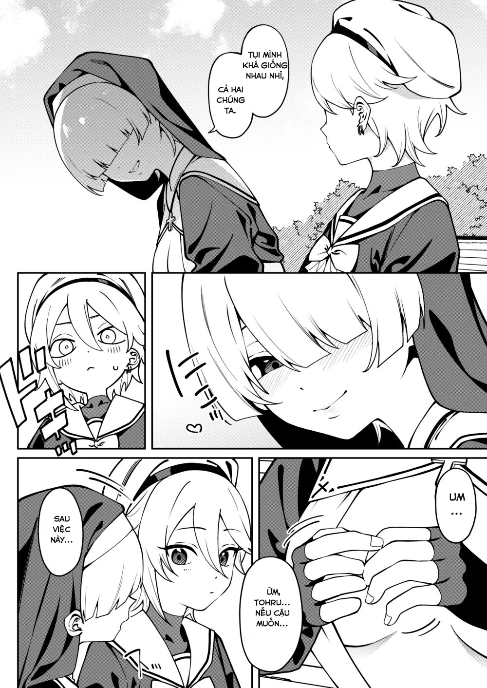 HentaiVN.net - Ảnh 12 - Ore no Himitsu ni Fureru Yubi. | The Finger That Touches My Secret - Oneshot