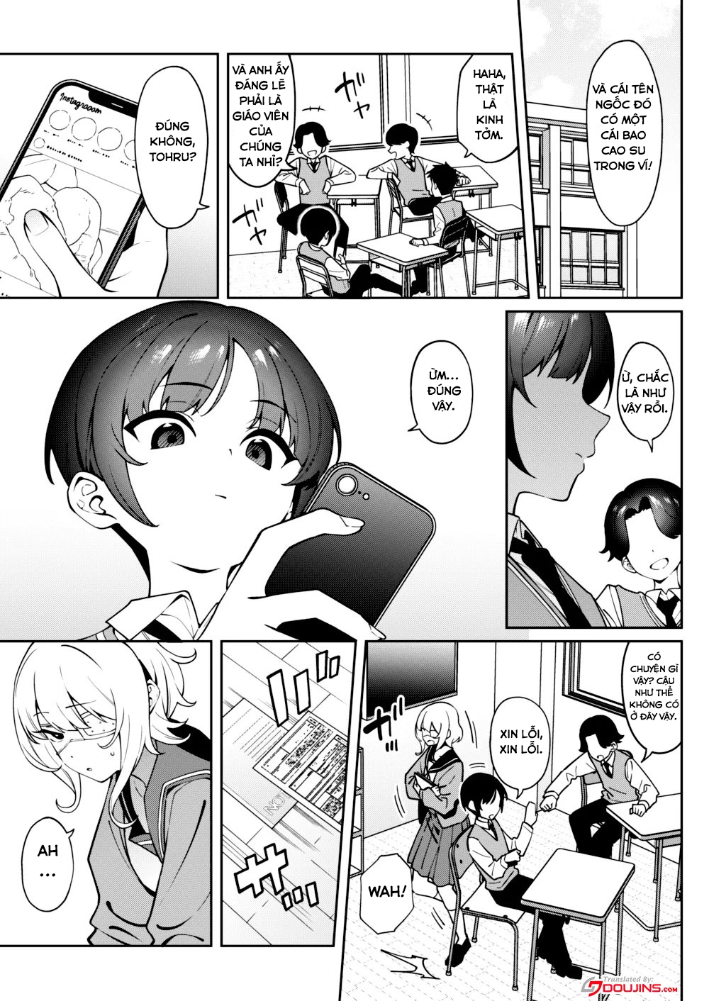 HentaiVN.net - Ảnh 3 - Ore no Himitsu ni Fureru Yubi. | The Finger That Touches My Secret - Oneshot