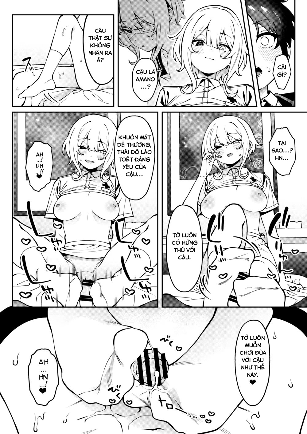 HentaiVN.net - Ảnh 32 - Ore no Himitsu ni Fureru Yubi. | The Finger That Touches My Secret - Oneshot