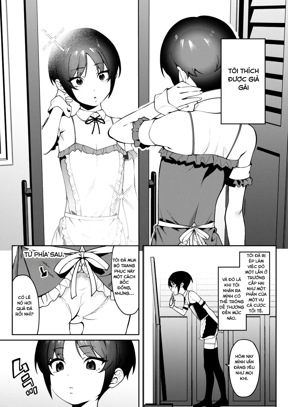 HentaiVN.net - Ảnh 5 - Ore no Himitsu ni Fureru Yubi. | The Finger That Touches My Secret - Oneshot
