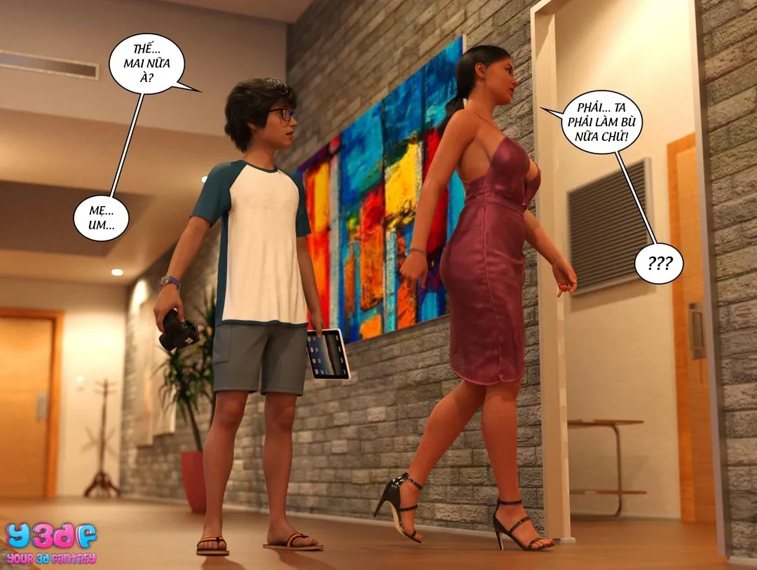 HentaiVN.net - Ảnh 7 - Trophy Mom - Chap 2C