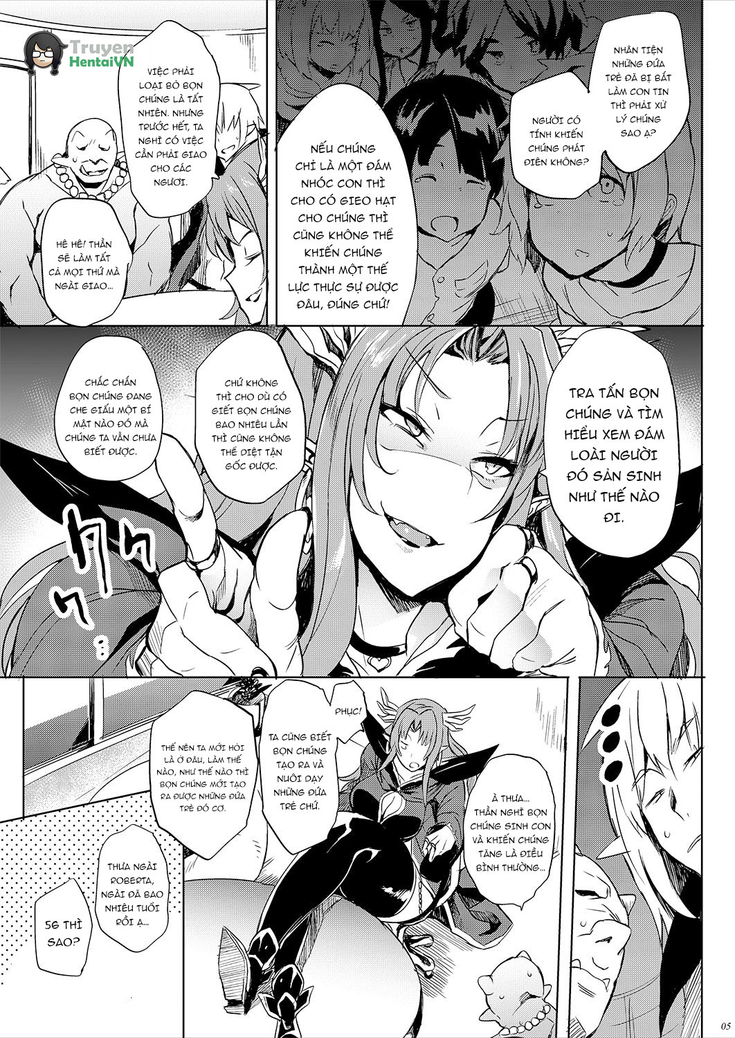 HentaiVN.net - Ảnh 4 - Sở thích ăn cặc của quái vật 3 đầu - oneshot