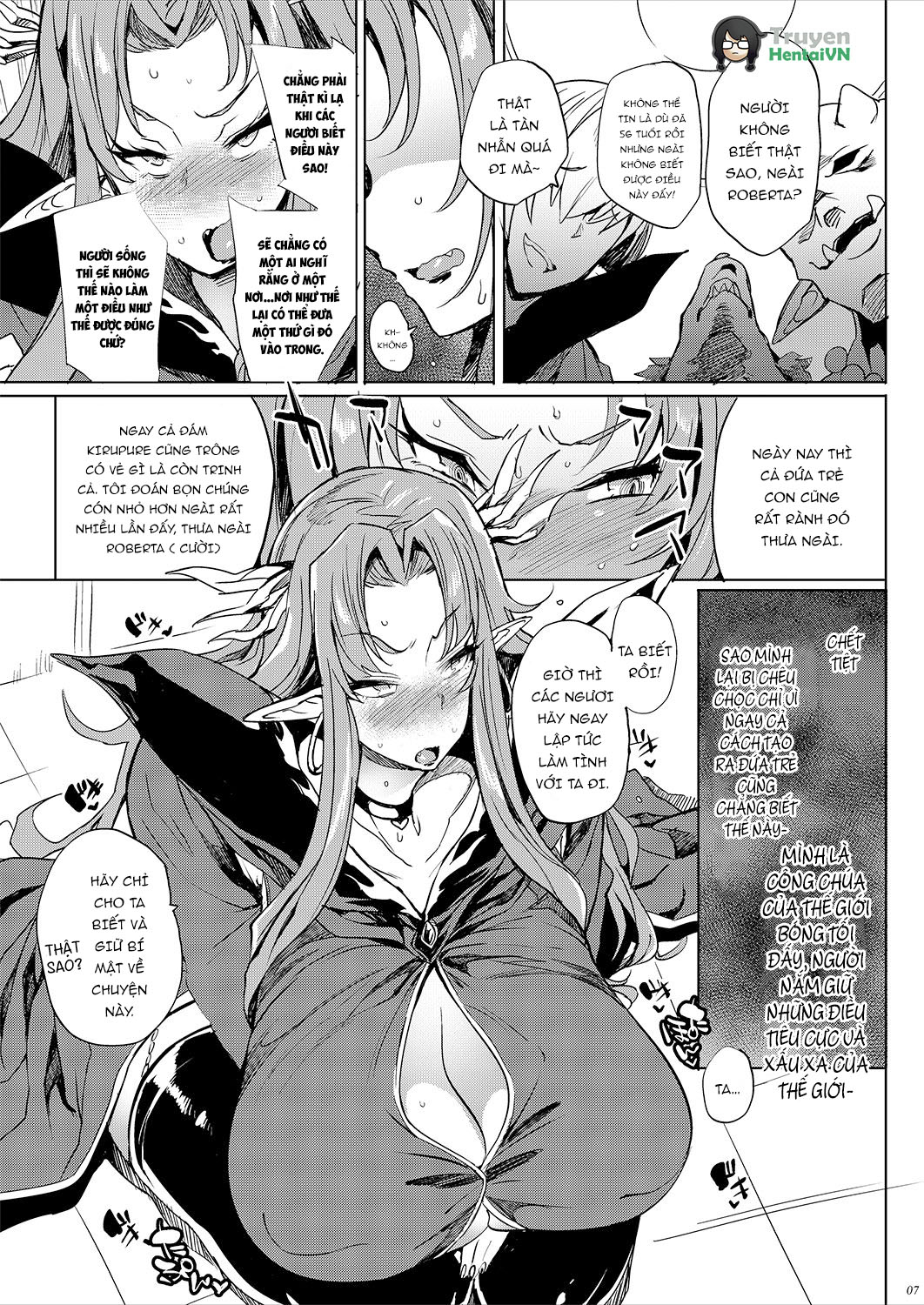 HentaiVN.net - Ảnh 6 - Sở thích ăn cặc của quái vật 3 đầu - oneshot