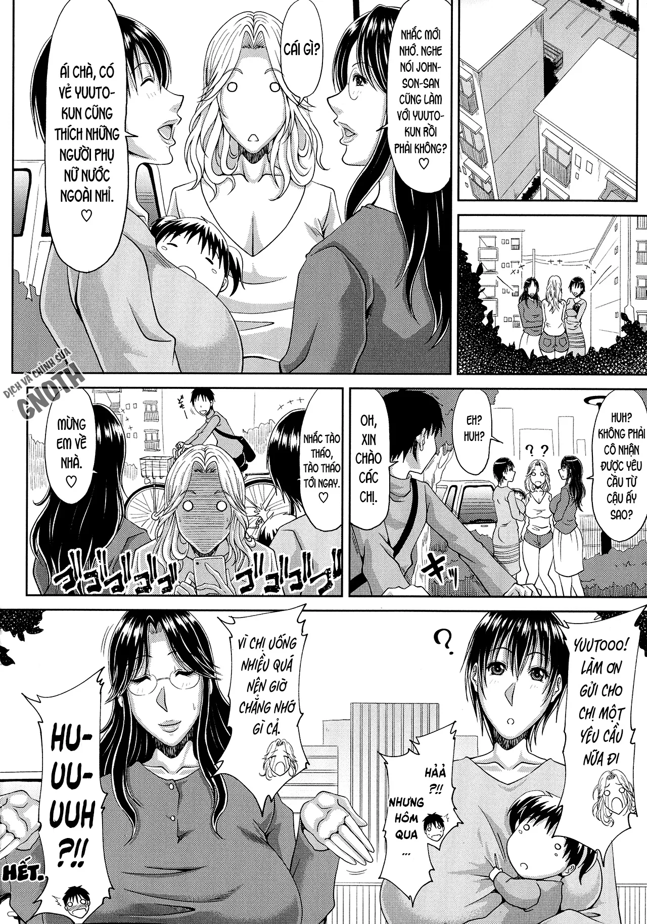 HentaiVN.net - Ảnh 21 - Haramase!~Tanetsuke sareru Hitozuma-tachi~ [Delizuma ~Danchizuma no Himitsu] - Chap 3 - Chung cư dâm dục (3)
