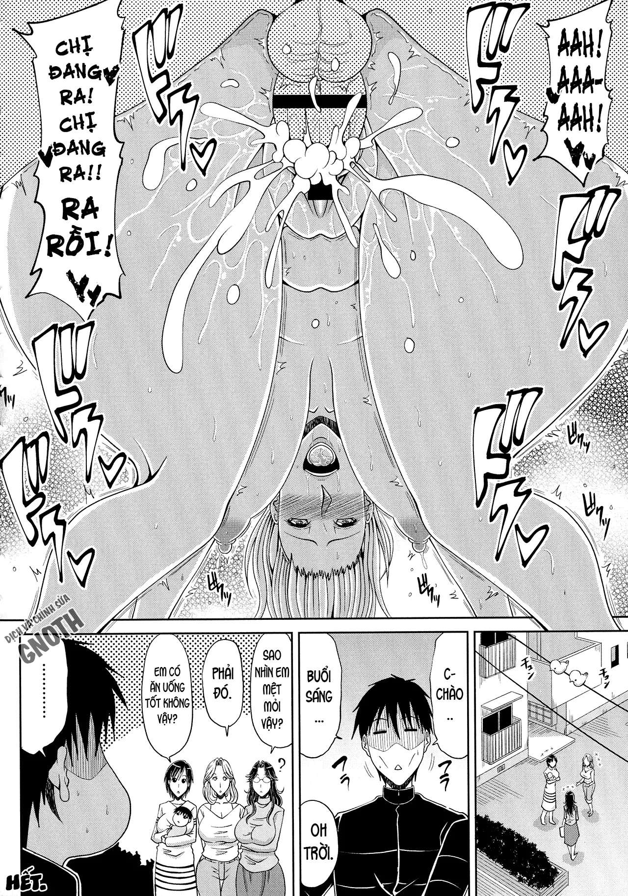 HentaiVN.net - Ảnh 9 - Haramase!~Tanetsuke sareru Hitozuma-tachi~ [Delizuma ~Danchizuma no Himitsu] - Chap 4 - Chung cư dâm dục (4)
